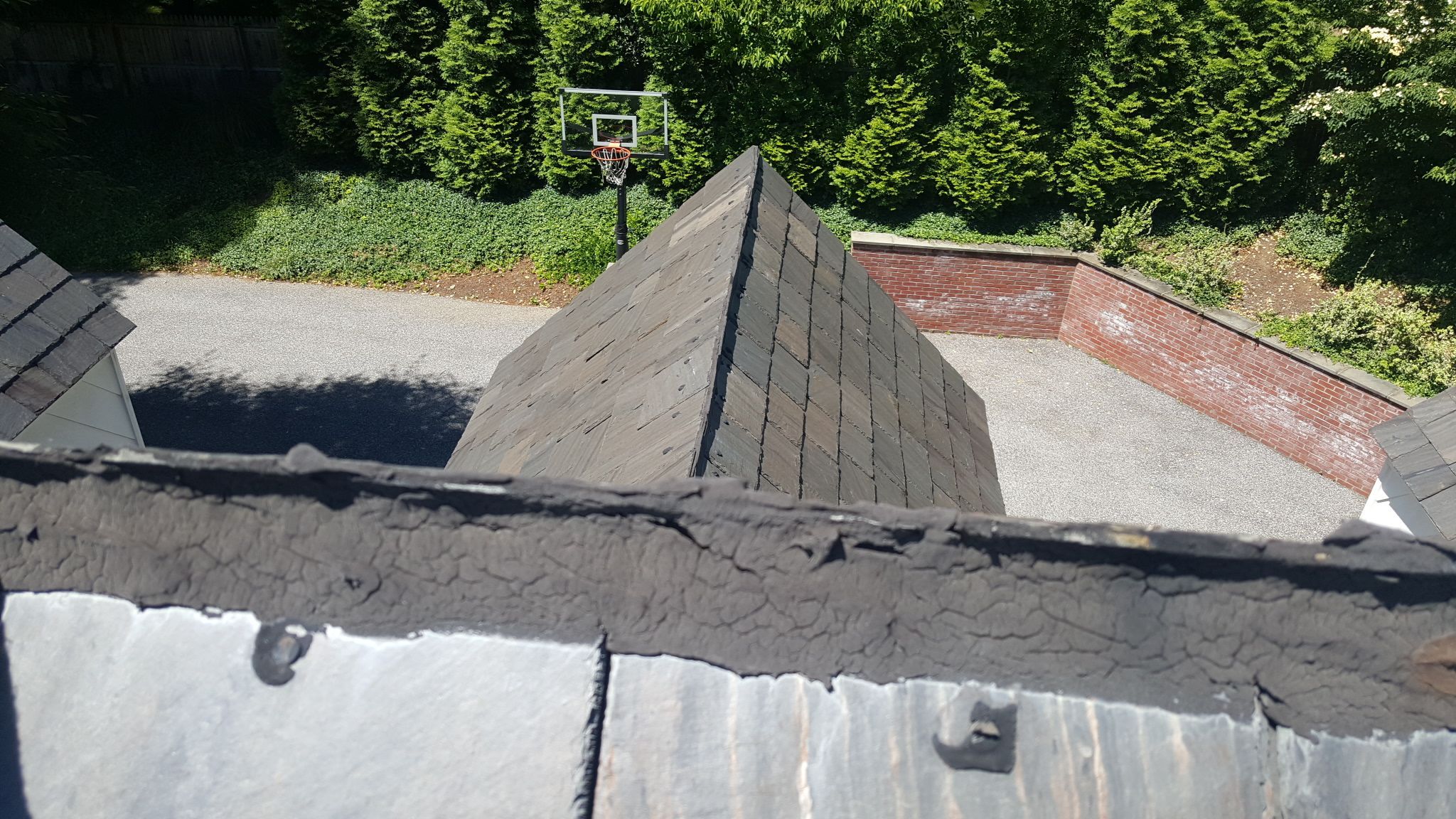 Slate repair in Guilford by Roof Right Inc