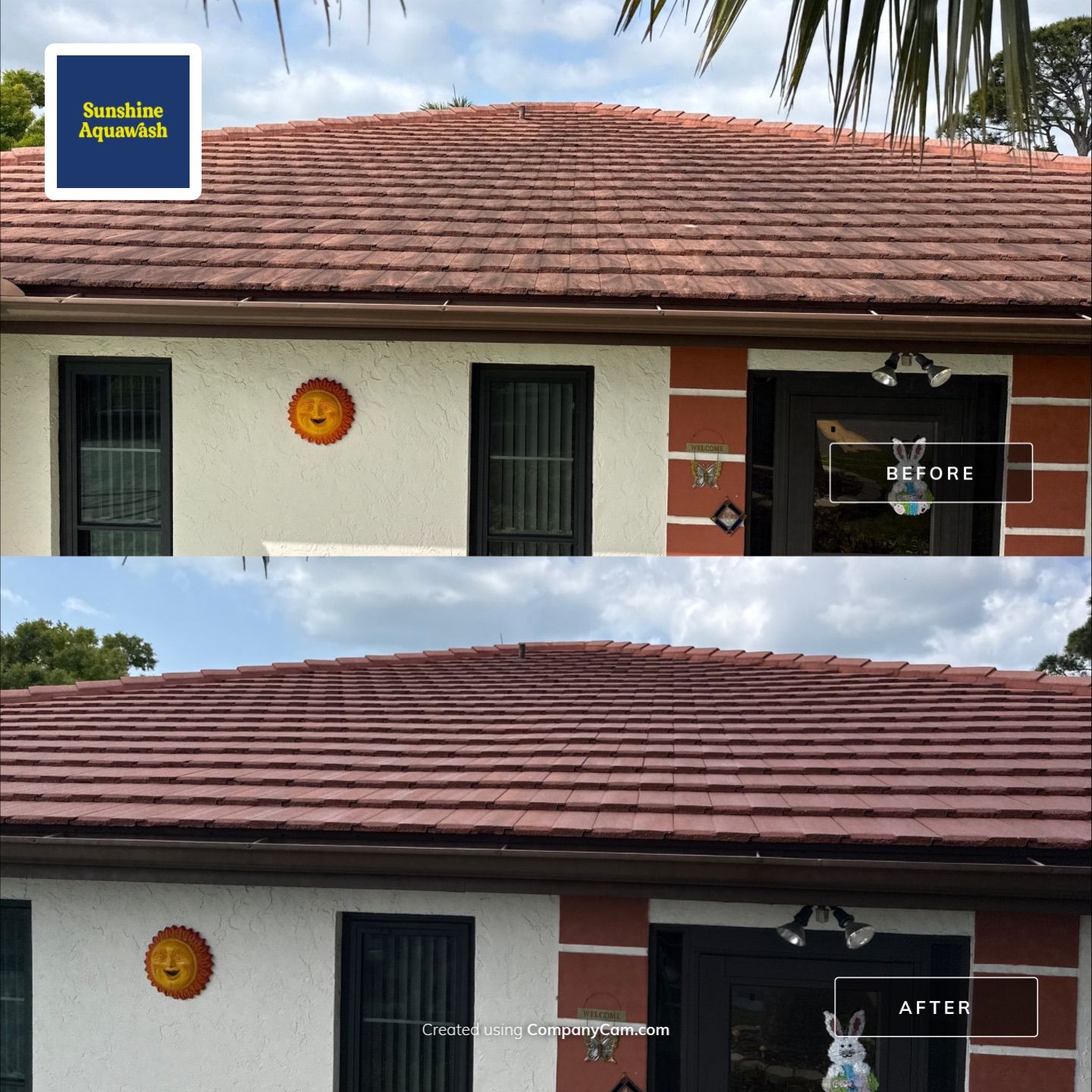 Tile Roof Cleaning – Vivenda at Bradenton I (Same-Day Service & Facebook Review) by Sunshine AquaWash