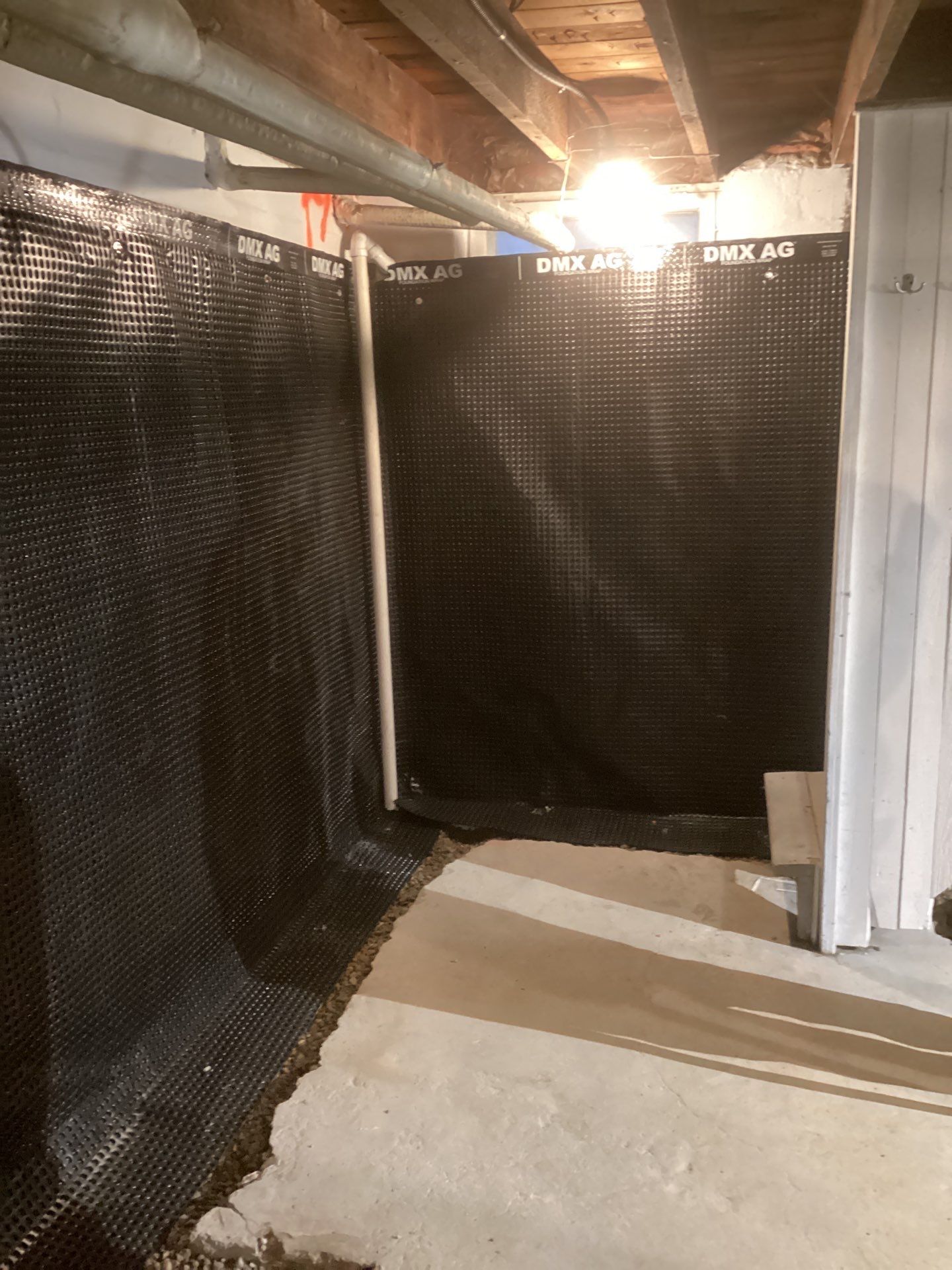 Interior Basement Waterproofing in NE MPLS by Waterproofing Northeast
