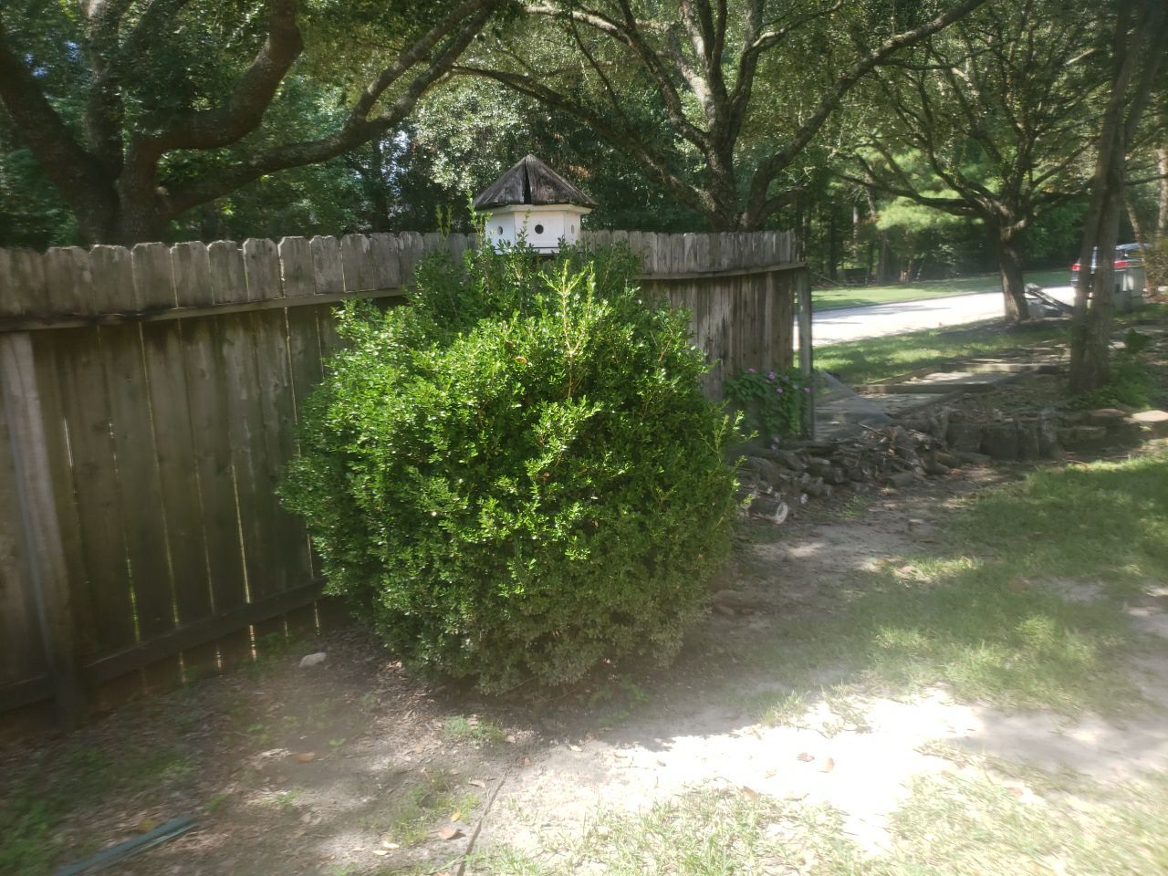 6'6" Western Red Cedar Fence Install by Astro Outdoor Designs 