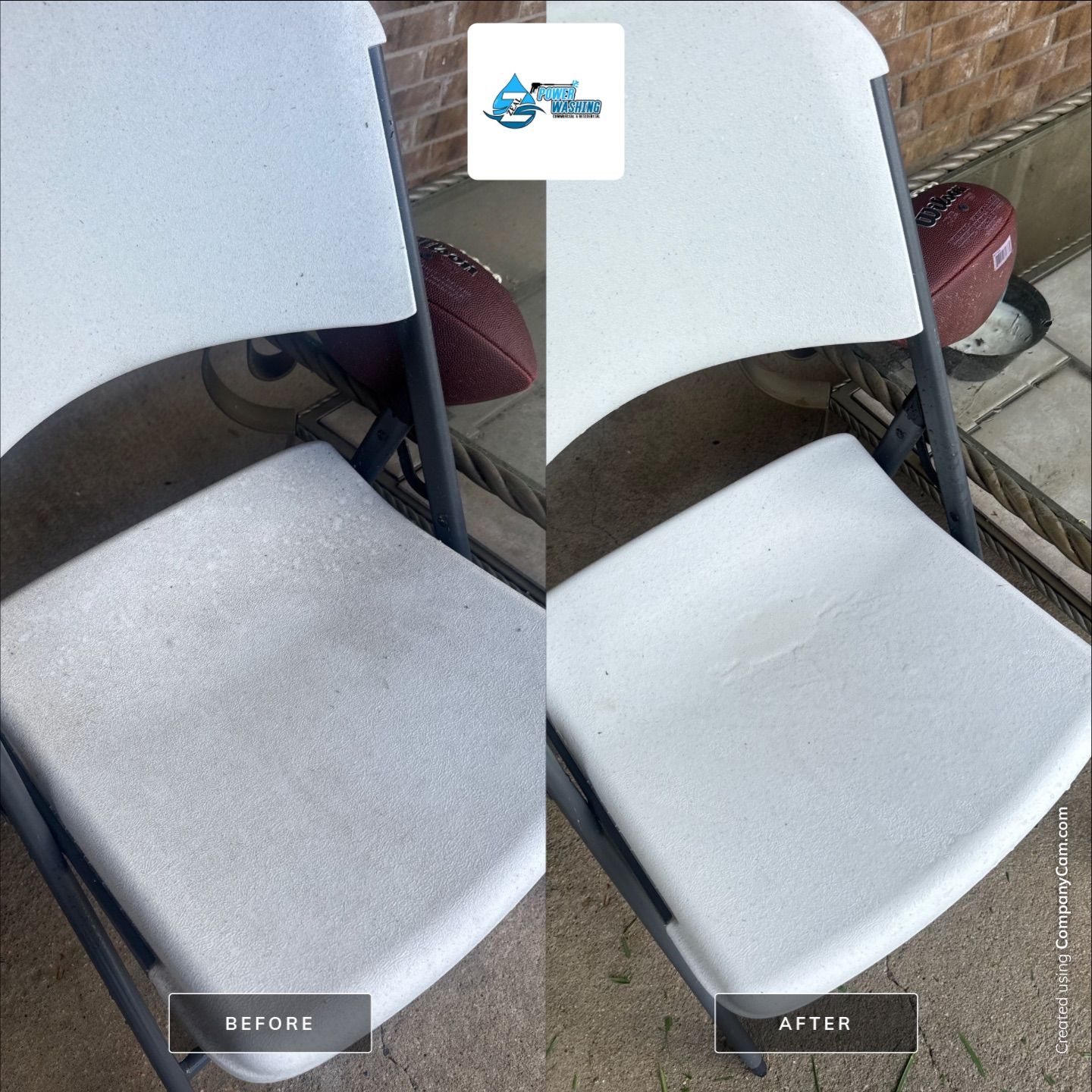 Full Exterior House Wash and Concrete Cleaning in Rosharon by Zeal Power Washing