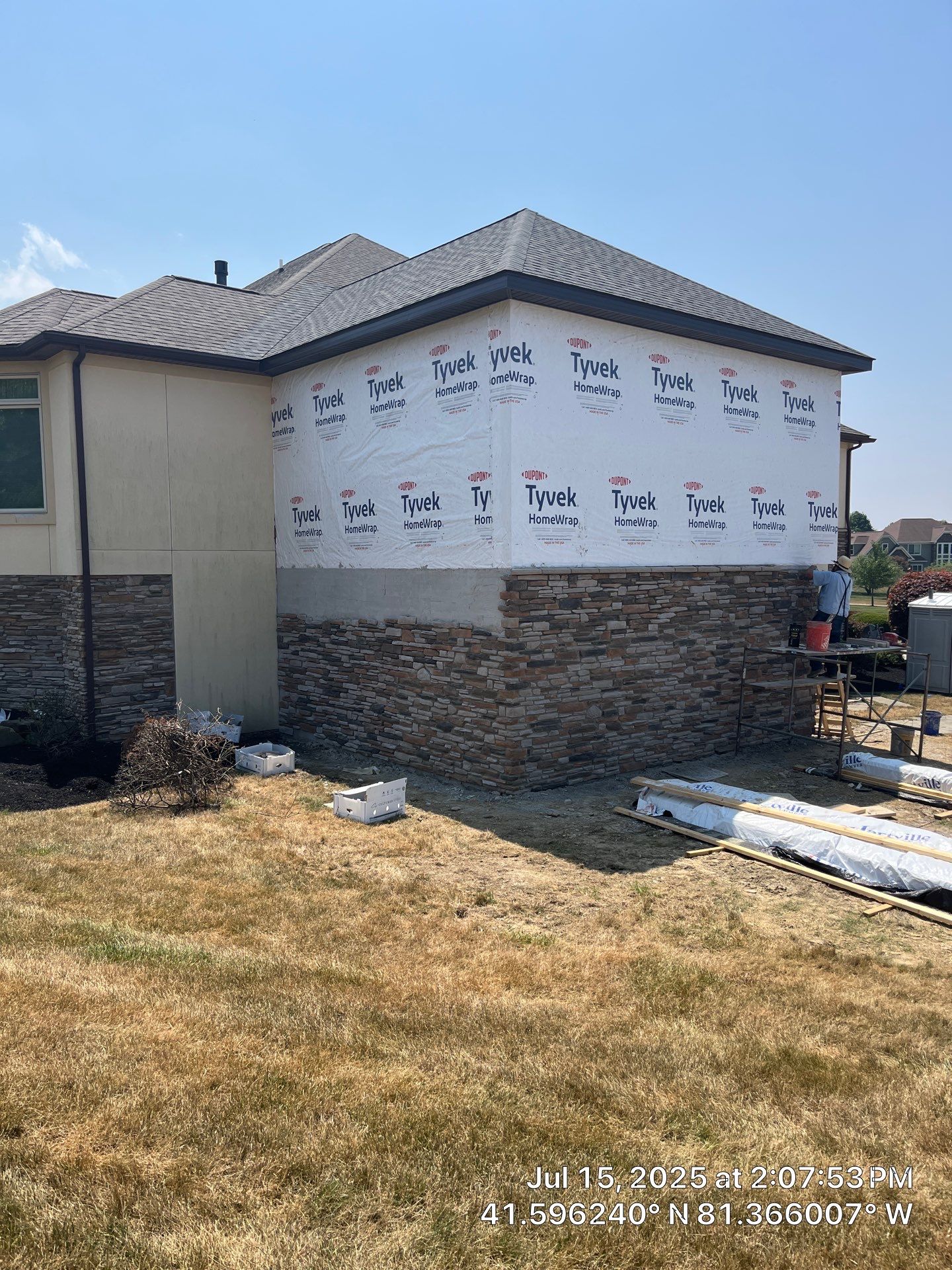 Addition in Waite Hill by Hilltop Drafting & Design LLC