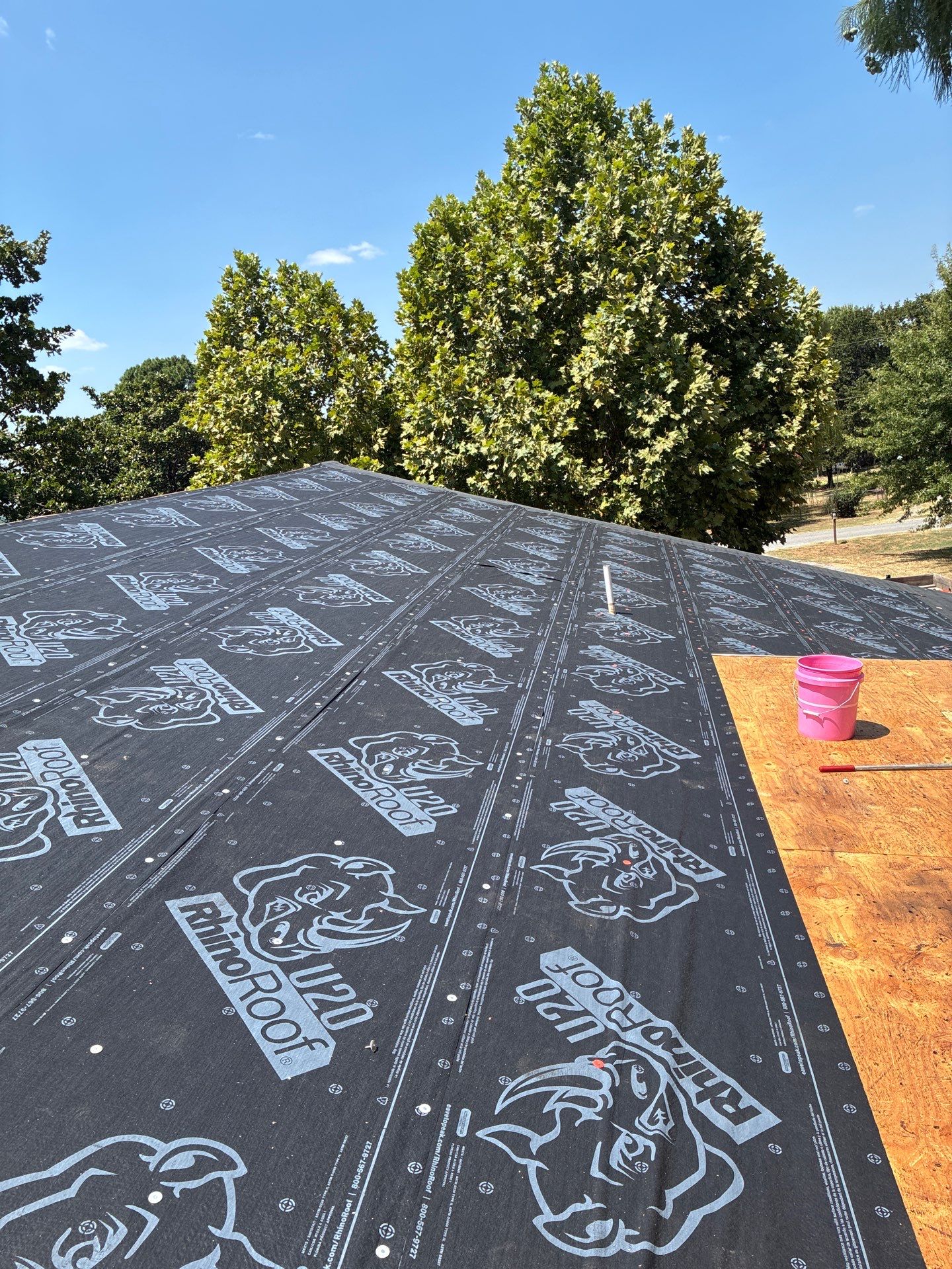 Hail damage restoration by In & Out Construction & Remodeling, LLC