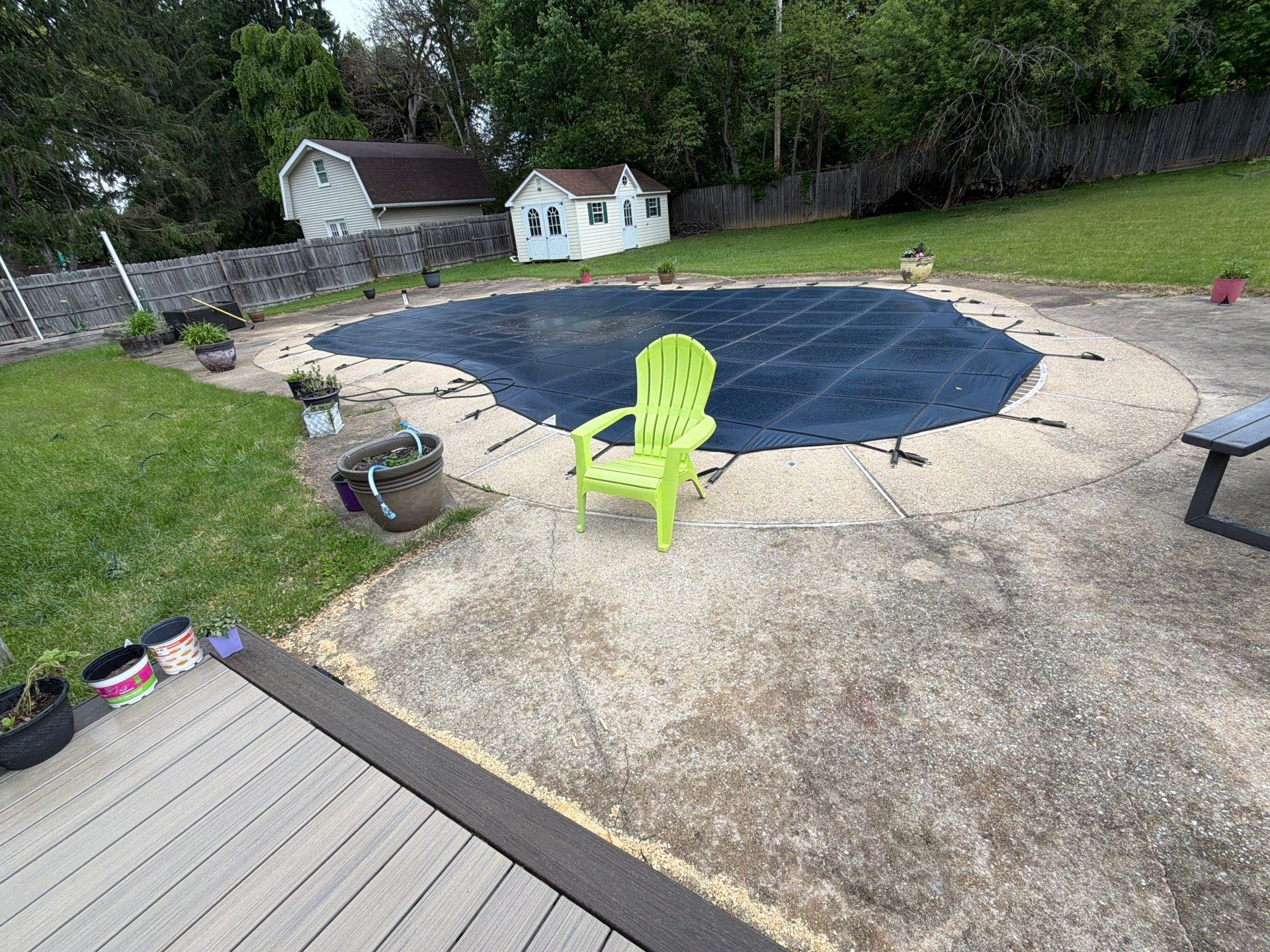 House and Pool Concrete Washing Services In Ellicott City