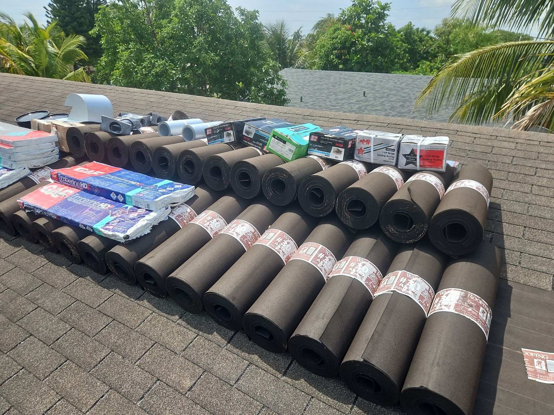 Residential Roofing Installation using GAF by BLUES BROTHERS ROOFING