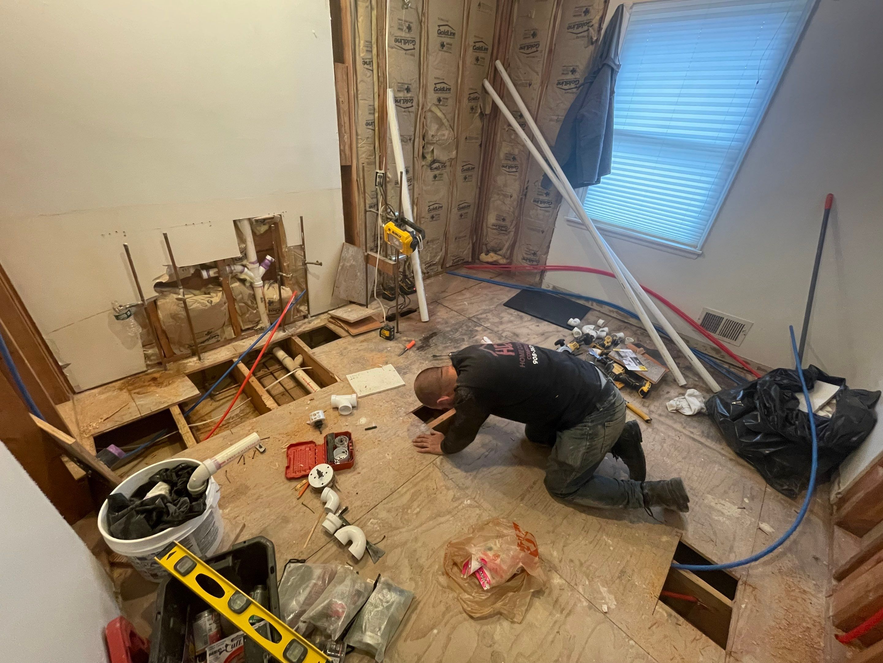 Bathroom Remodel using Tile by Home Concepts Construction