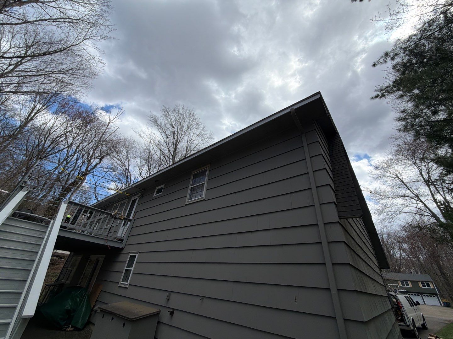 Transformation Raintech Light Grey by DiGiorgi Roofing and Siding Inc