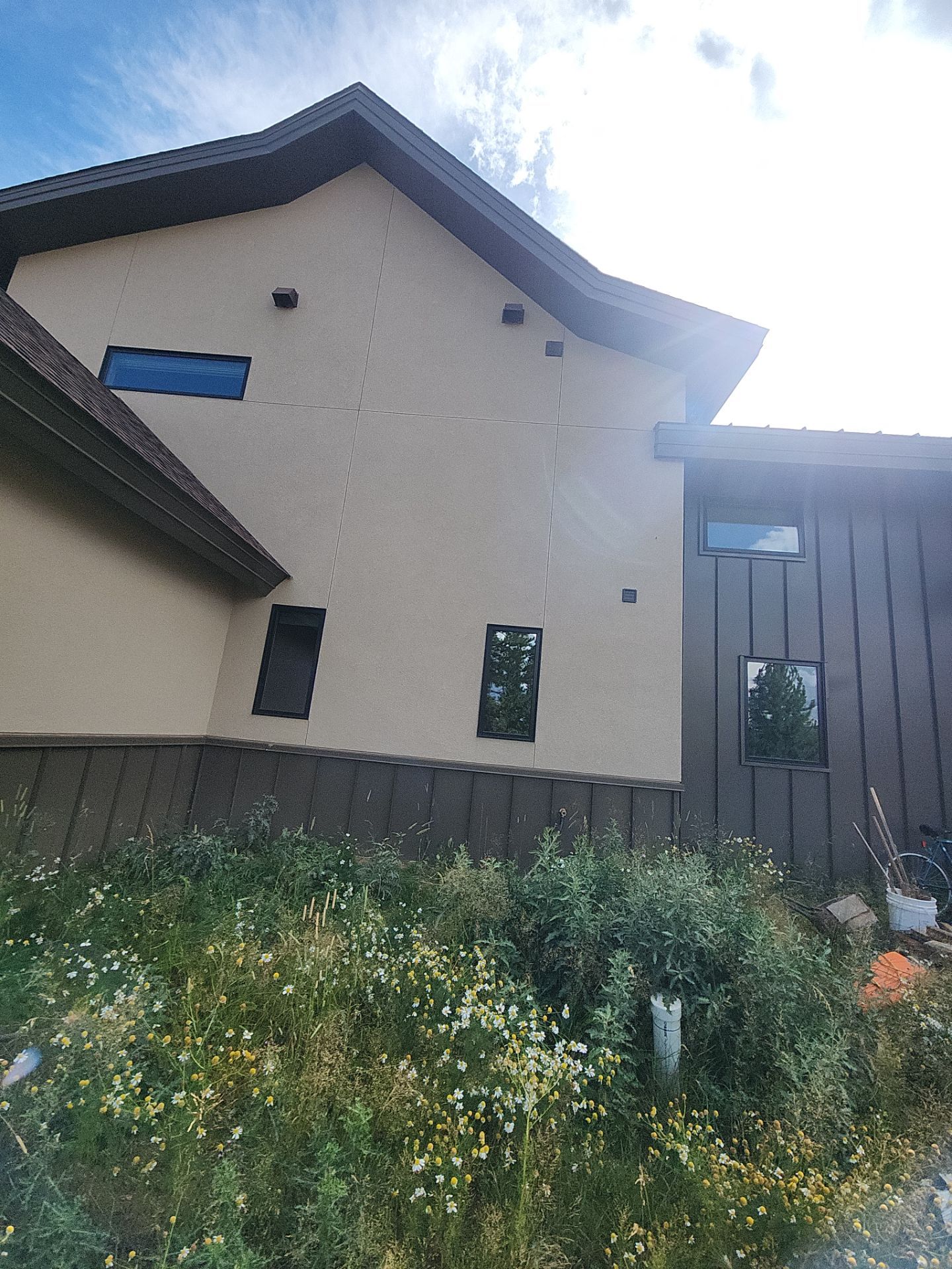 Window Washing using Ninja Scrubbers by Wheatley Creek Services