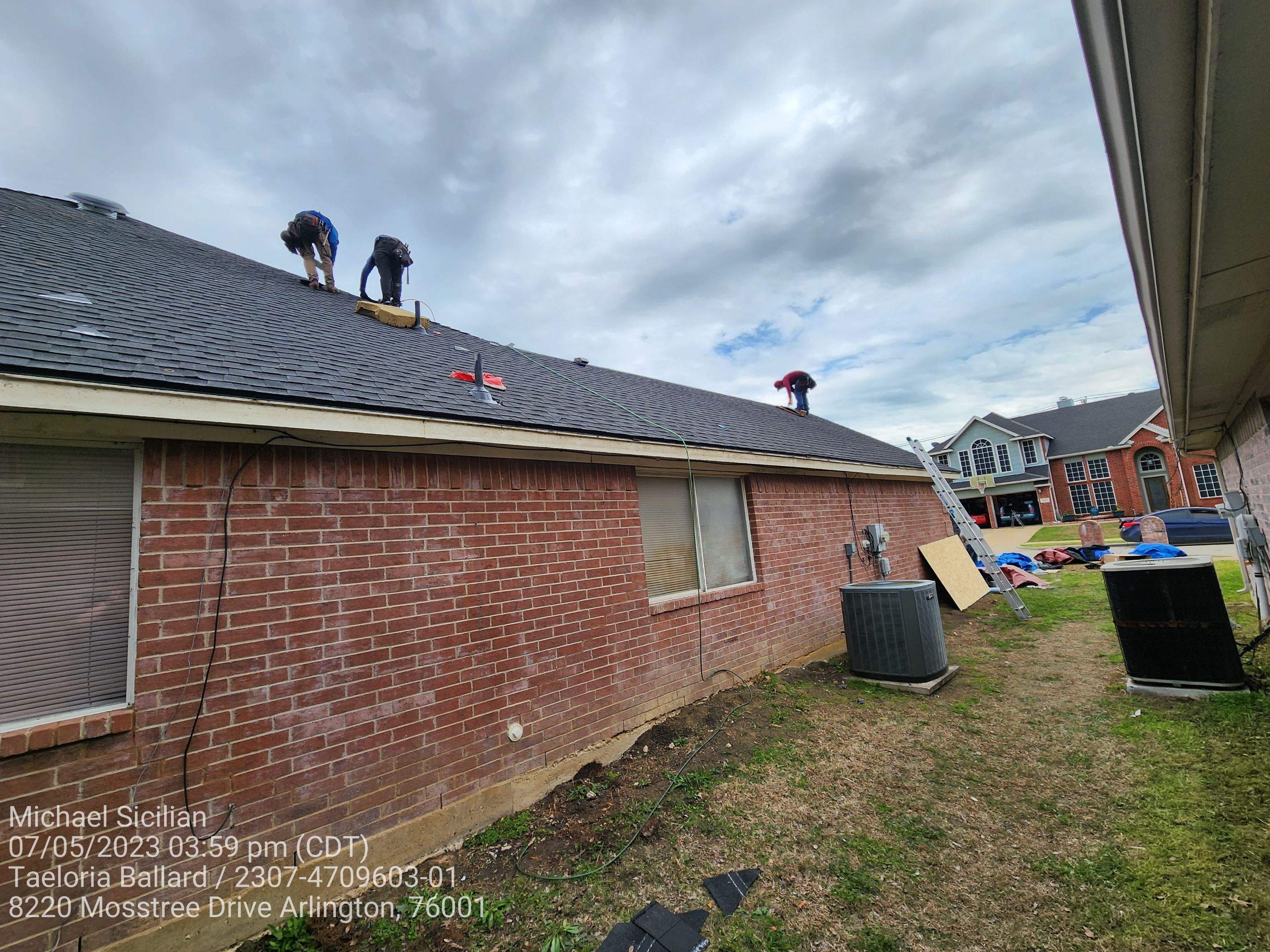 Project in Arlington by Zeus Exteriors