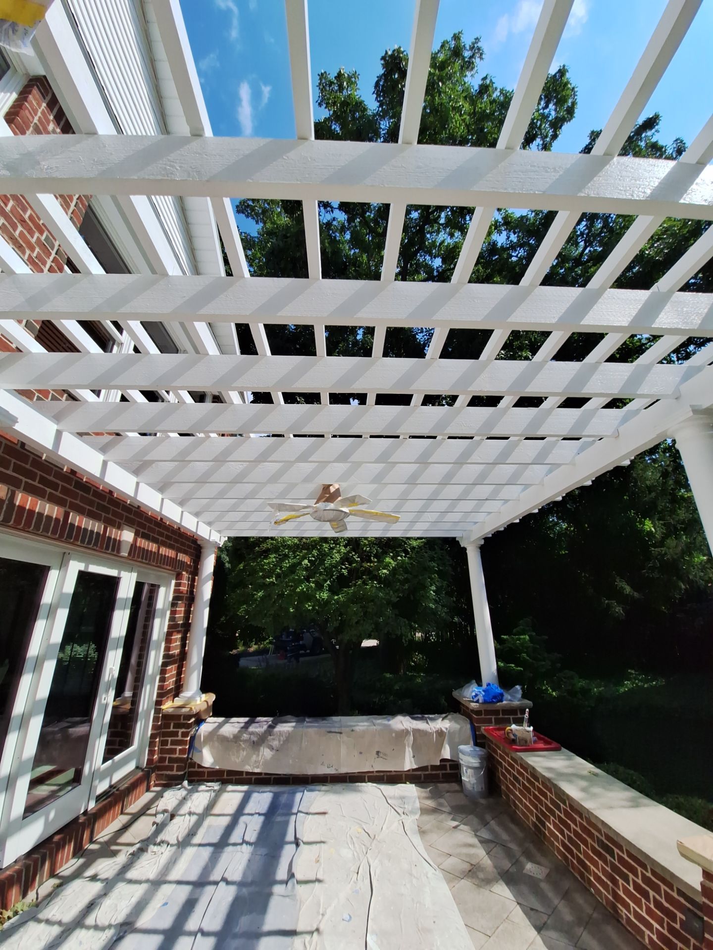 Pergola and Pillar painting by Gordon Painting