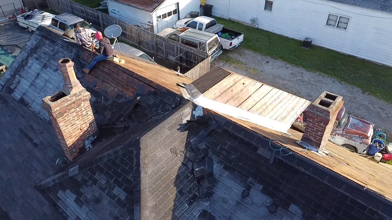 Residential Roofing Repair using Owens Corning Onyx Black Duration by Storm Contracting