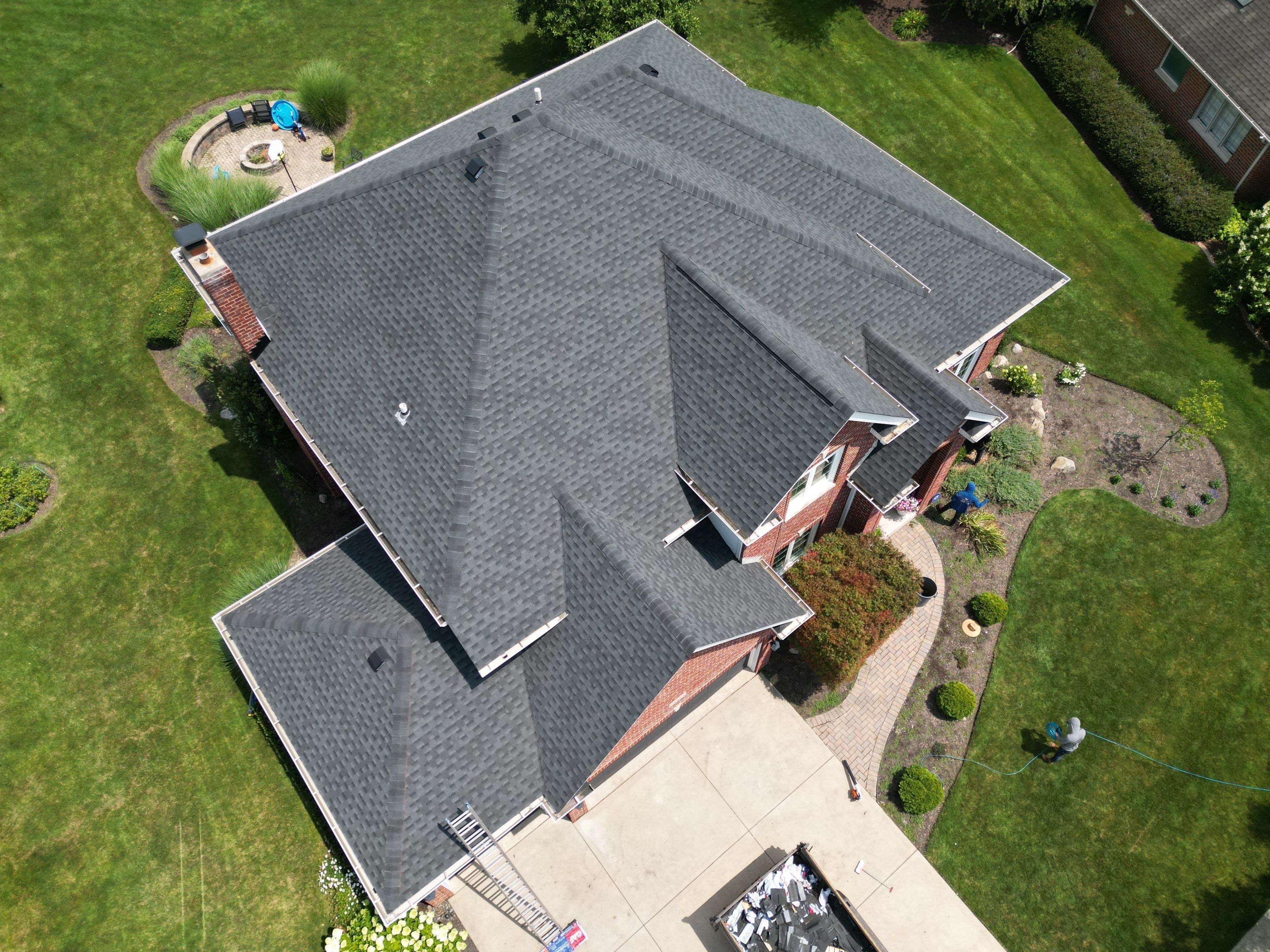 GAF Charcoal Roof Replacement in Frankfort, IL