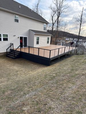 New Deck in Roxbury, New Jersey