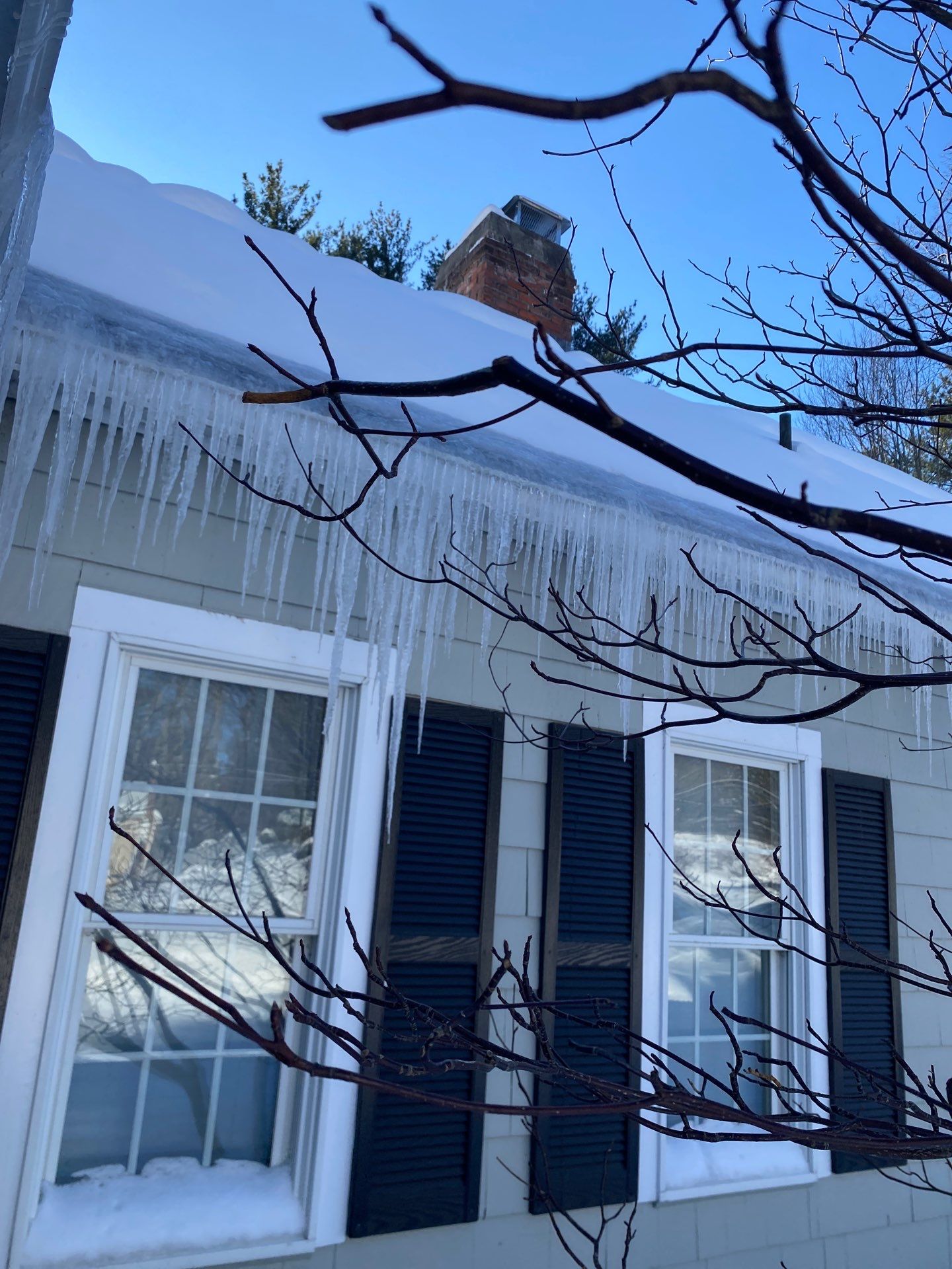 Snow removal by Mighty Dog Roofing of Greater Middlesex County