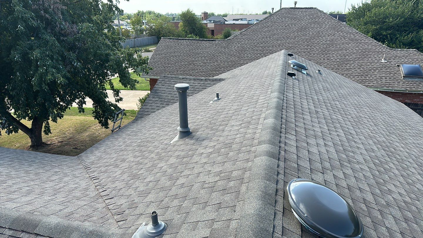 roof & vent replacement in Edmond by McCann's Roofing and Construction