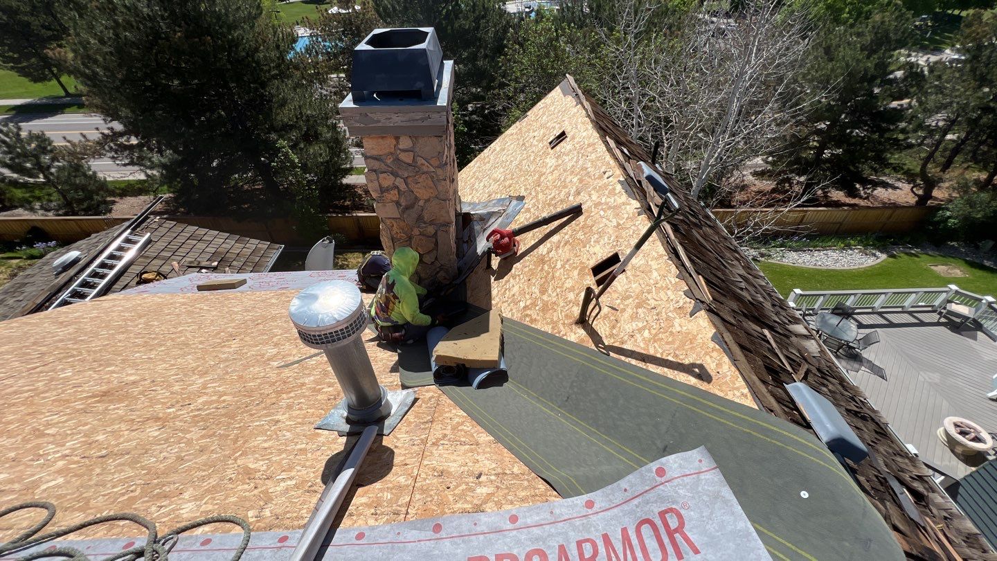Residential Roofing Installation using Owens Corning TruDefinition Duration STORM by A to Z Roofing