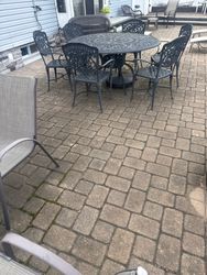 Paver Re-Leveling in Paramus, NJ — Gallo Bros job photo