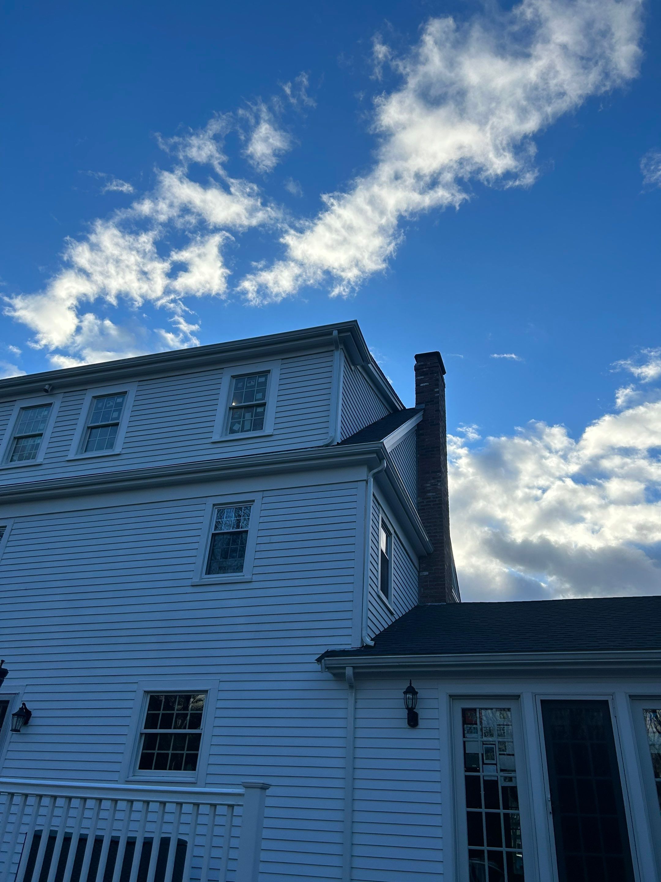 Gutter Installation using 5" K-Style Aluminum Gutter in Hingham, MA by Gutter Pro Enterprises