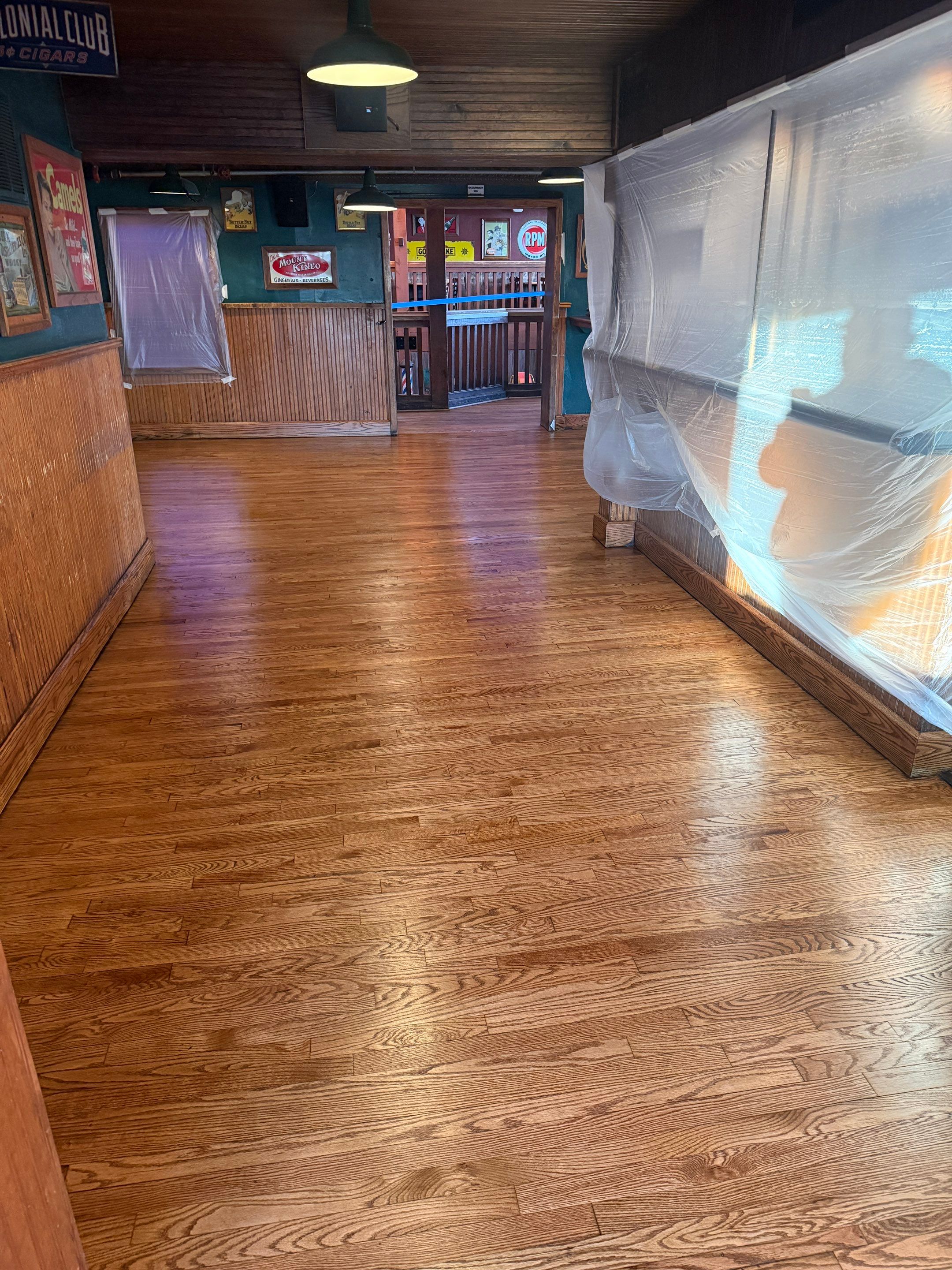 Eskimo Joes Refinish by Precision Flooring and Design