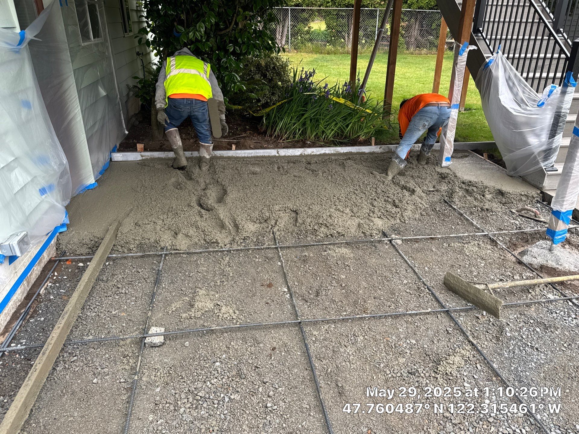 Concrete Patio & Driveway Renovation with Retaining Wall | Seattle  by Jireh Asphalt & Concrete Inc 