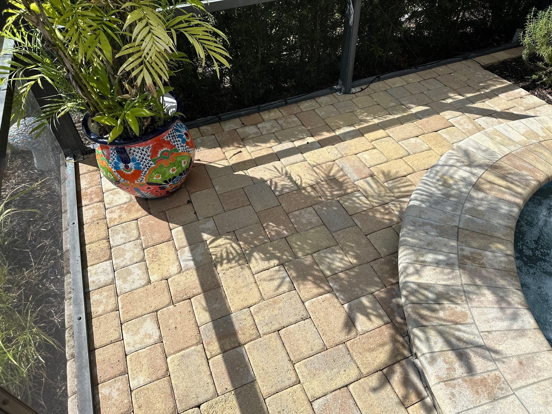 Paver Driveway, Pool Deck, Outdoor Furniture & Culvert Cleaning in Winding River Community, Bradenton, FL | Sunshine AquaWash by Sunshine AquaWash