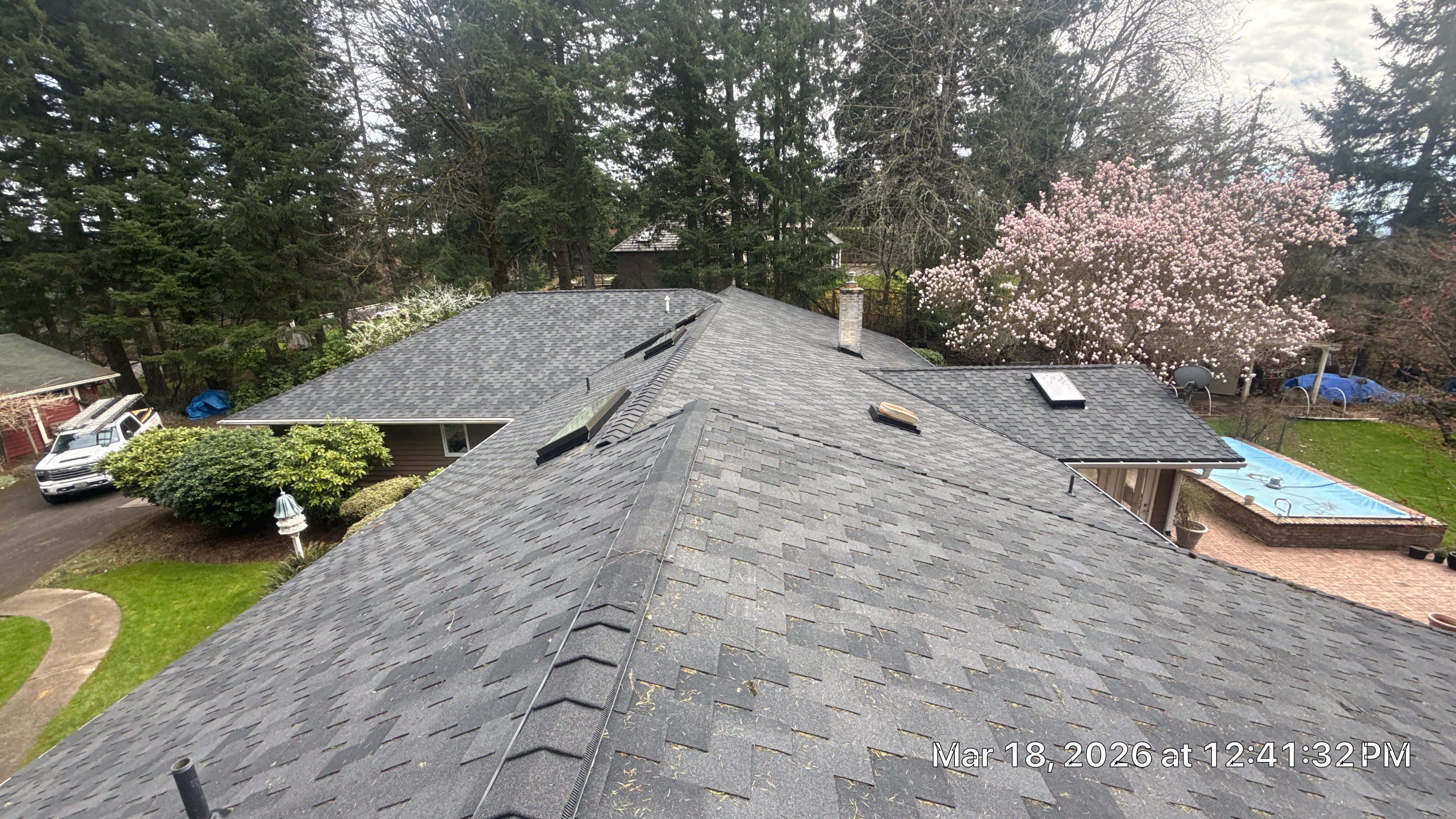 Project in Happy Valley, OR by Rain City Roofers