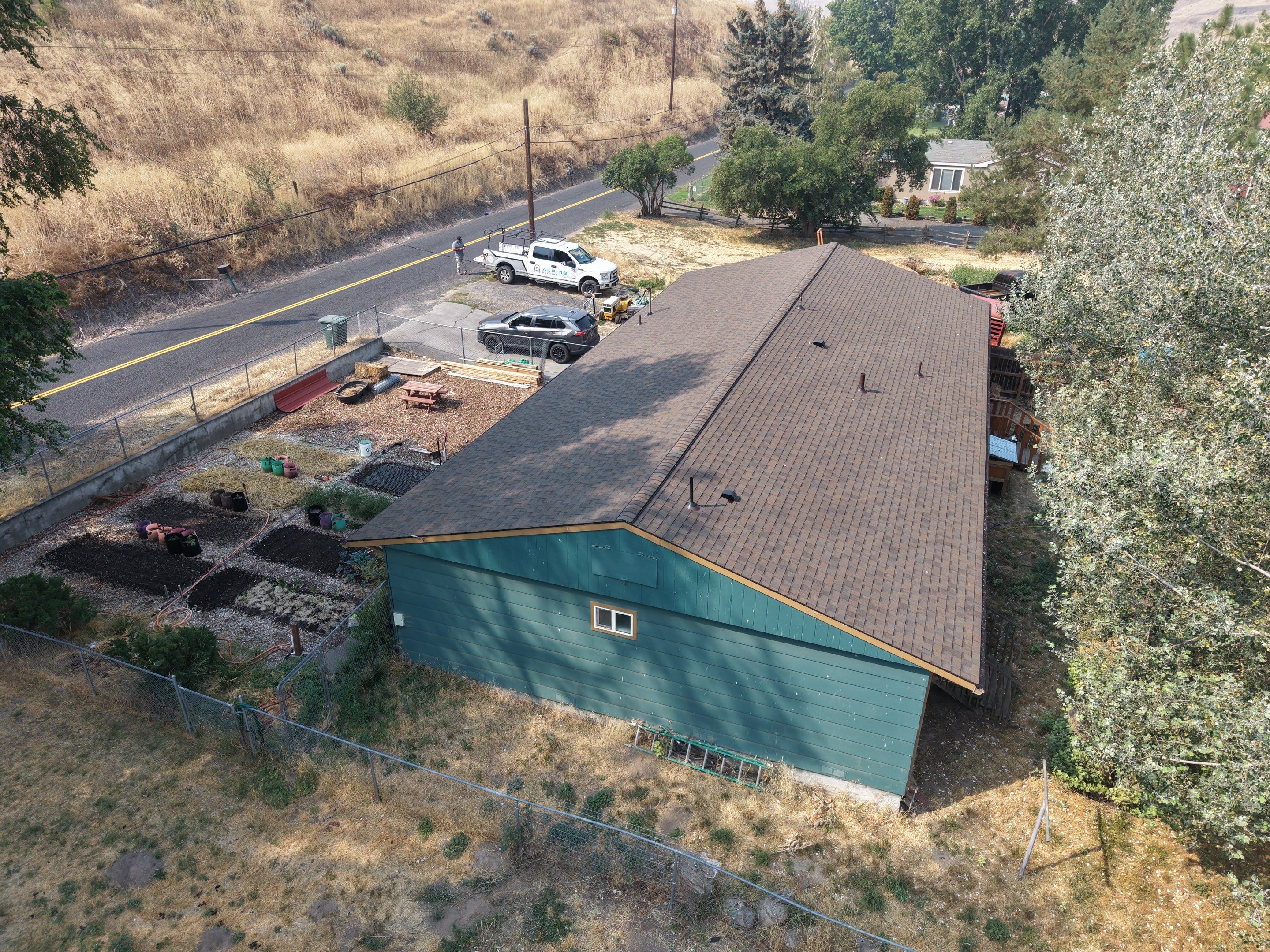 CertainTeed Landmark Shingle Roof Replacement and Decking Repair Pendleton by Alpine Roofing