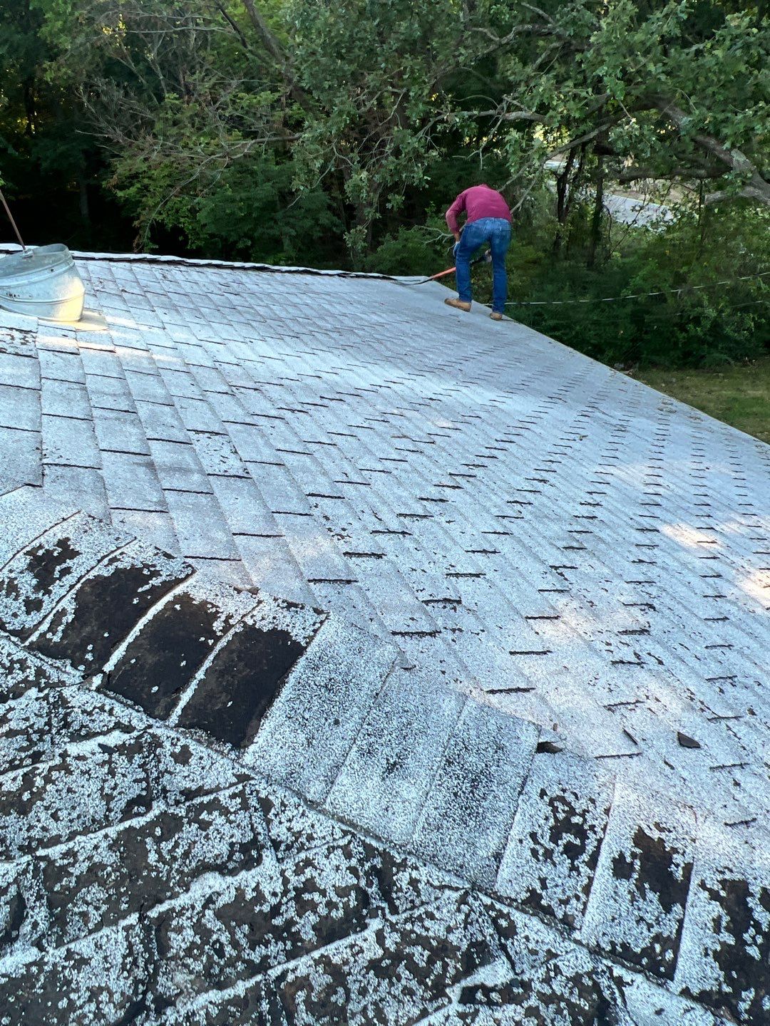Residential Roofing Installation using GAF Natural Shadow  by A & H Roofing and Contracting