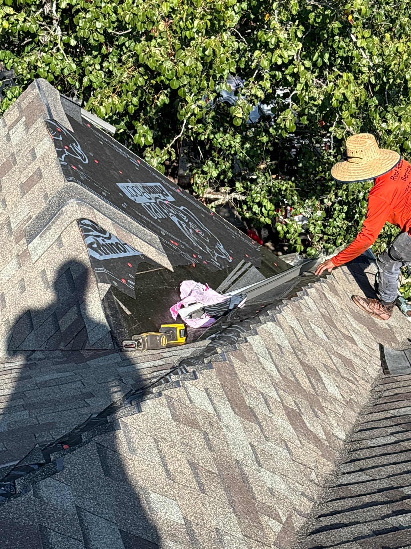 Residential Roofing Installation using Owen's Corning Duration (Lifetime) Shingles by Roof Repair Company