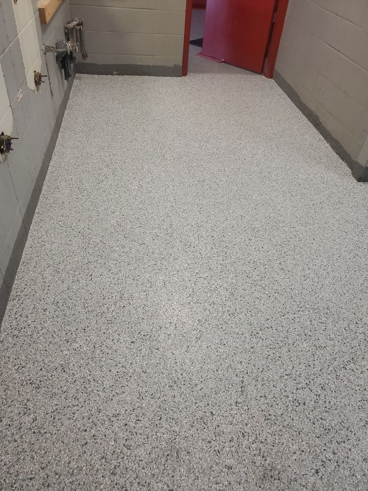 Concrete Coating at Spiece Fieldhouse by Knot Just Decks