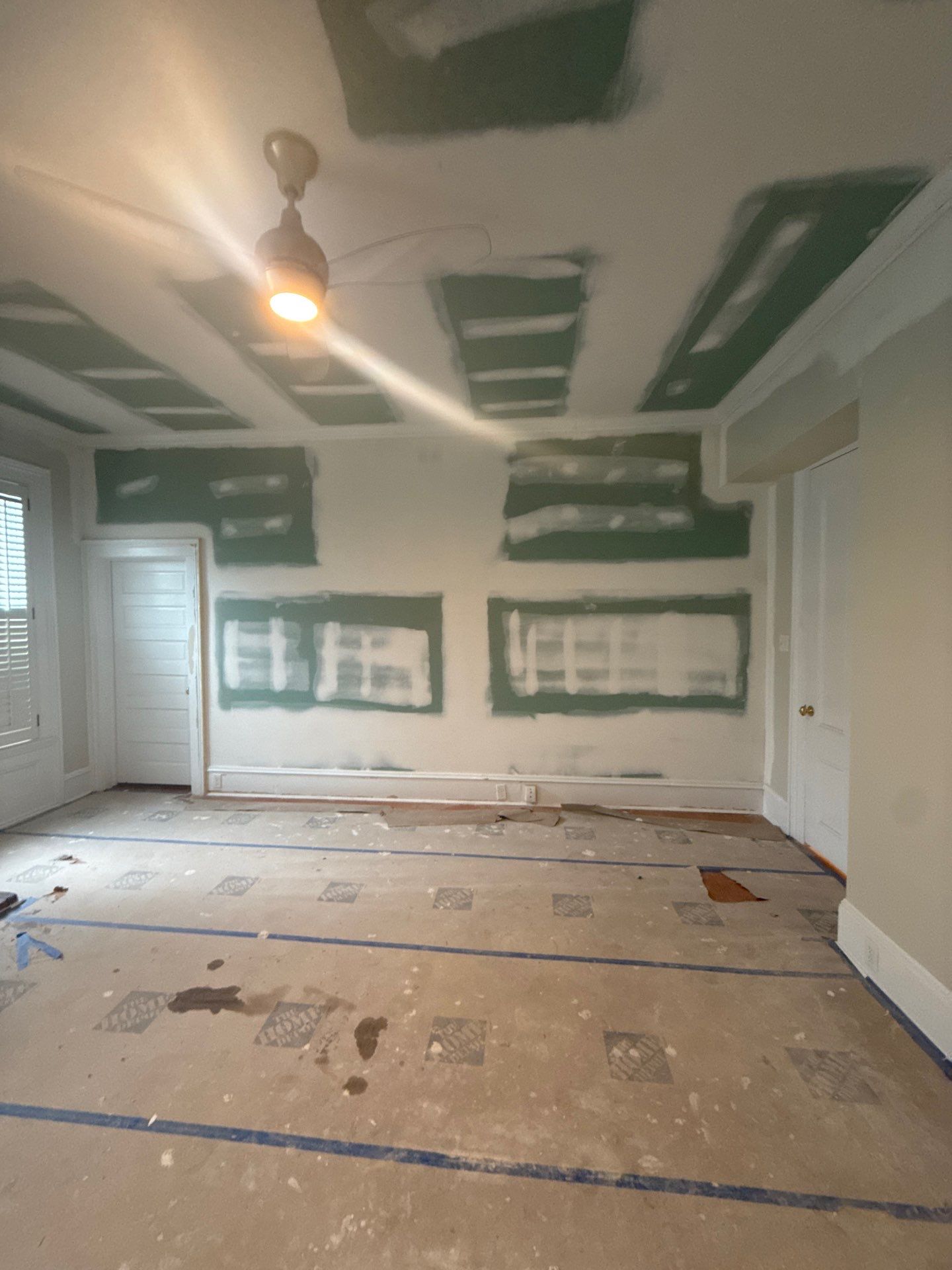 Drywall Job For National Guard by Axtra Hand