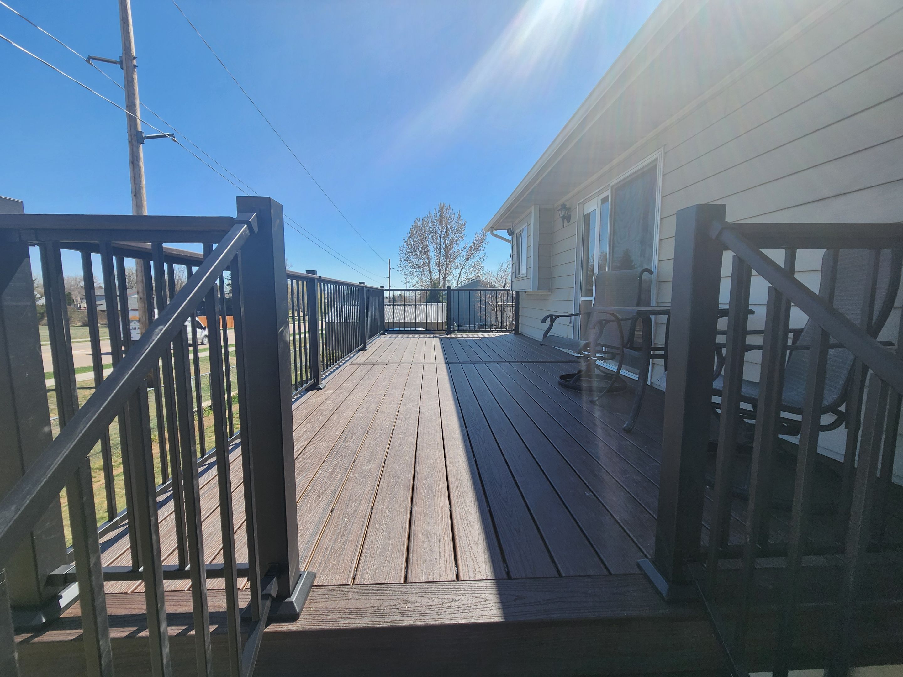 Trex Decking using Trex by Weather-Tite Exteriors LLC
