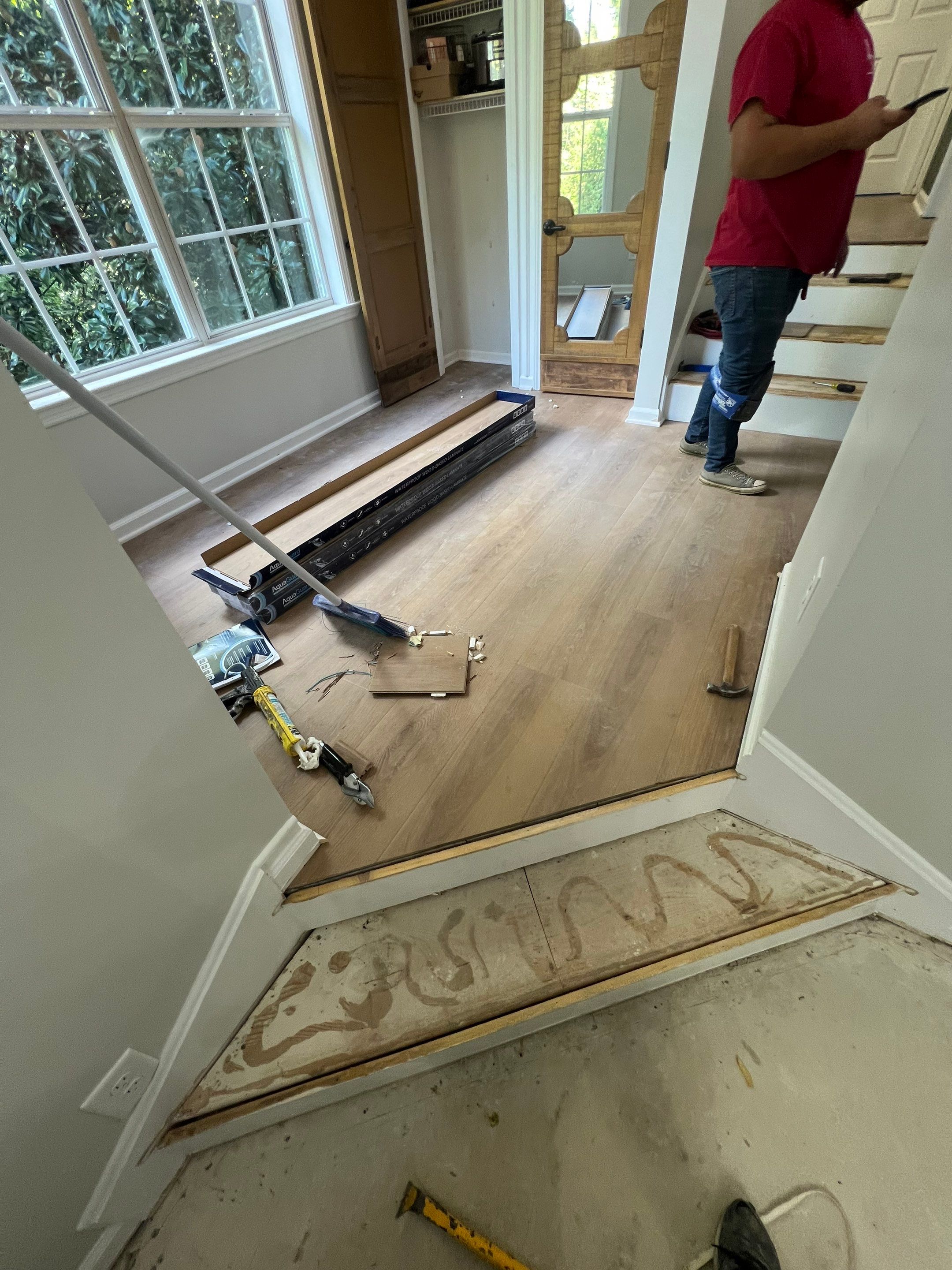 LVP & Tile installation  by Footprints Floors of Nashville