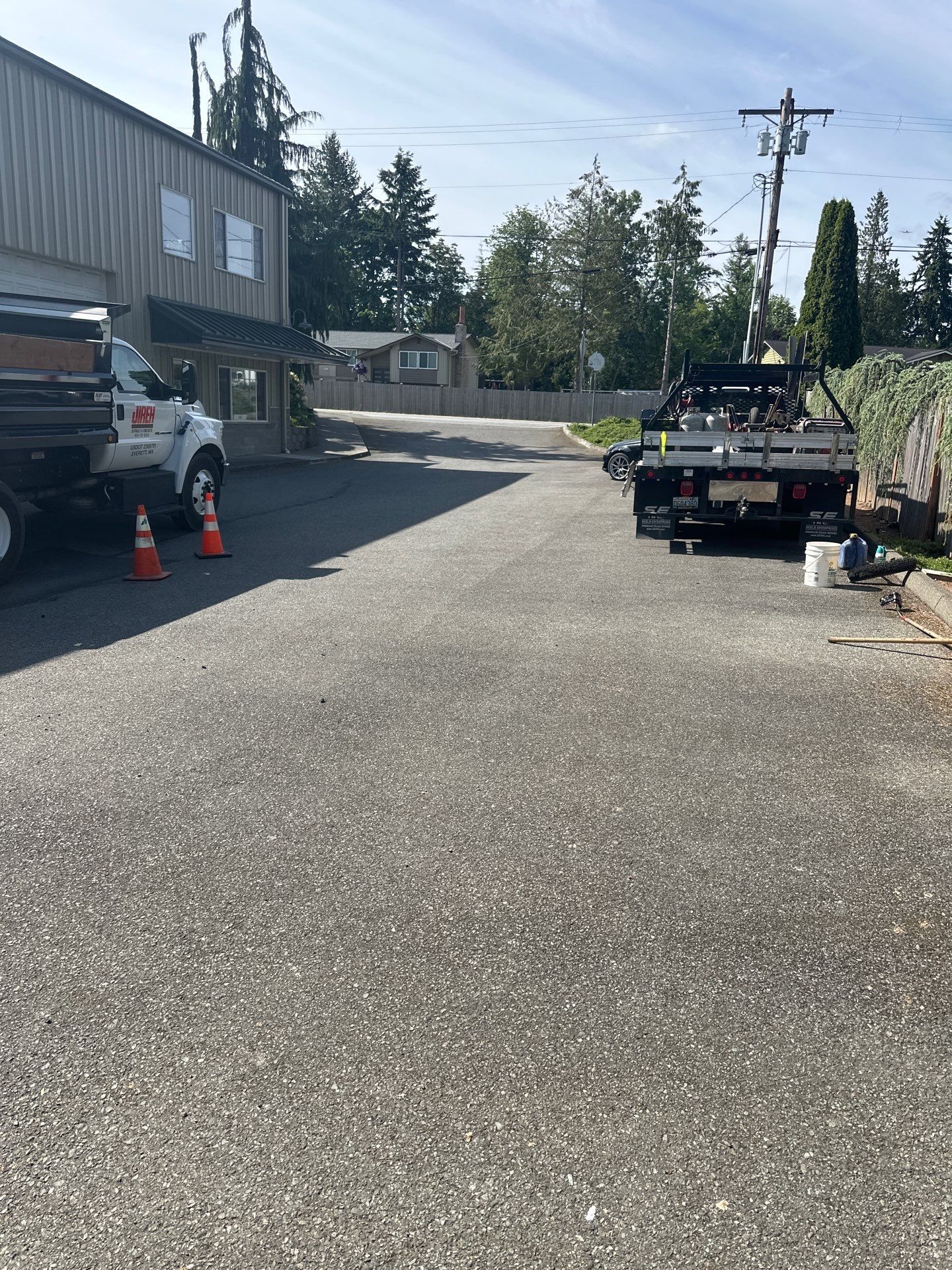 Sealcoat and Striping Parking Lot Repair |   by Jireh Asphalt & Concrete Inc 