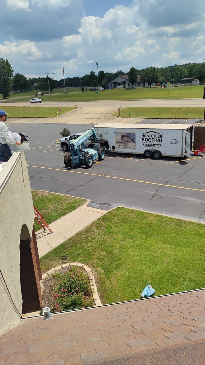 First Assembly of God, De Queen, Arkansas by Hostetler Roofing