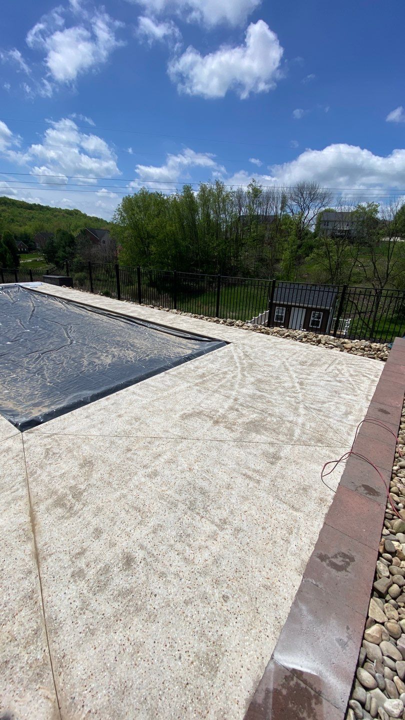 Pool Deck Project in Venetia by Floors in a Day, Inc