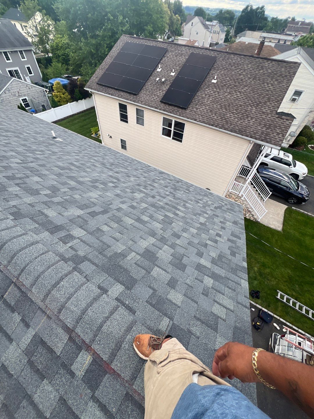 Charcoal Shingles by Reimagine Roofing