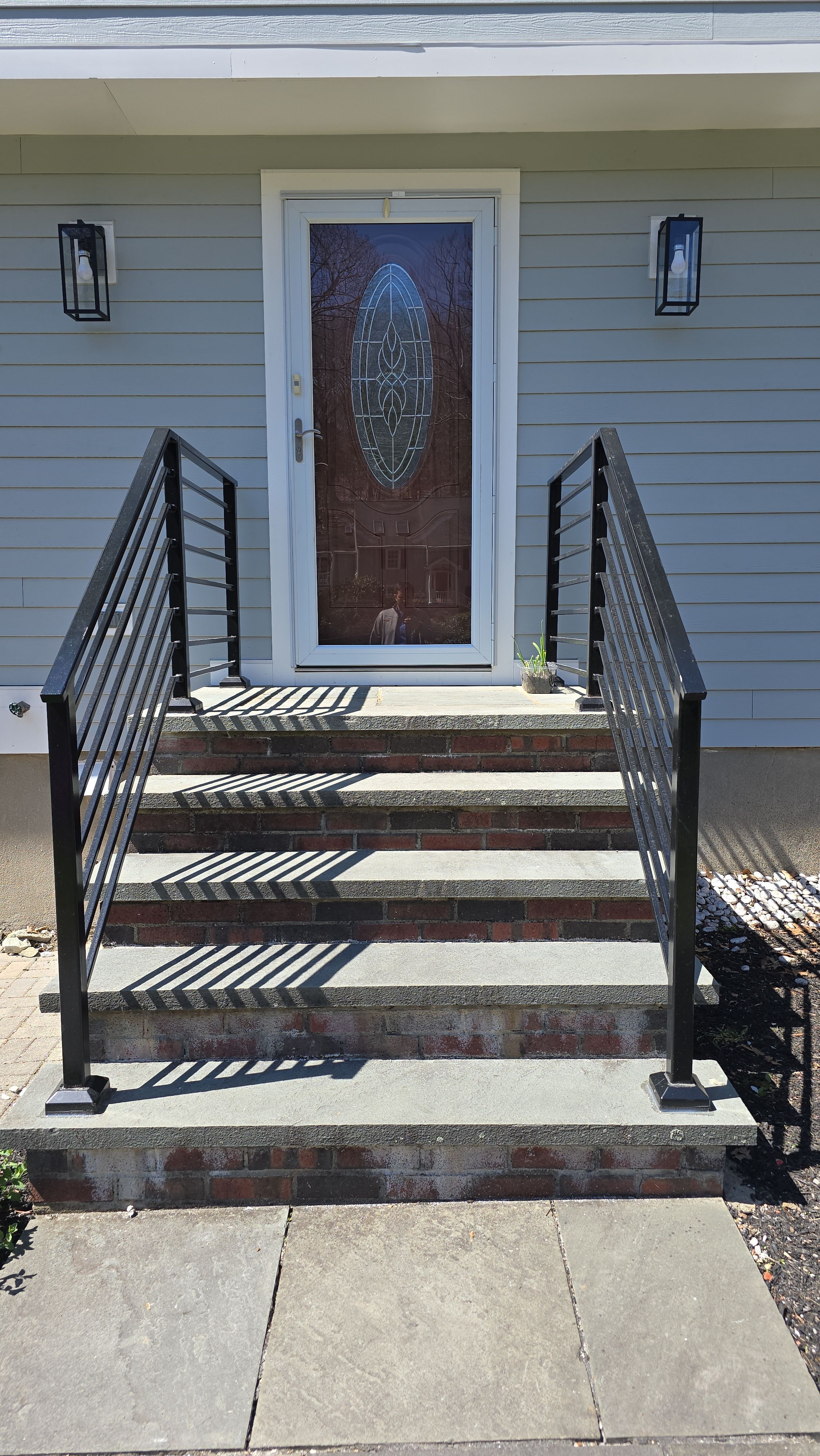 Custom window trim work and siding replacement in Dover, MA by UBrothers Construction