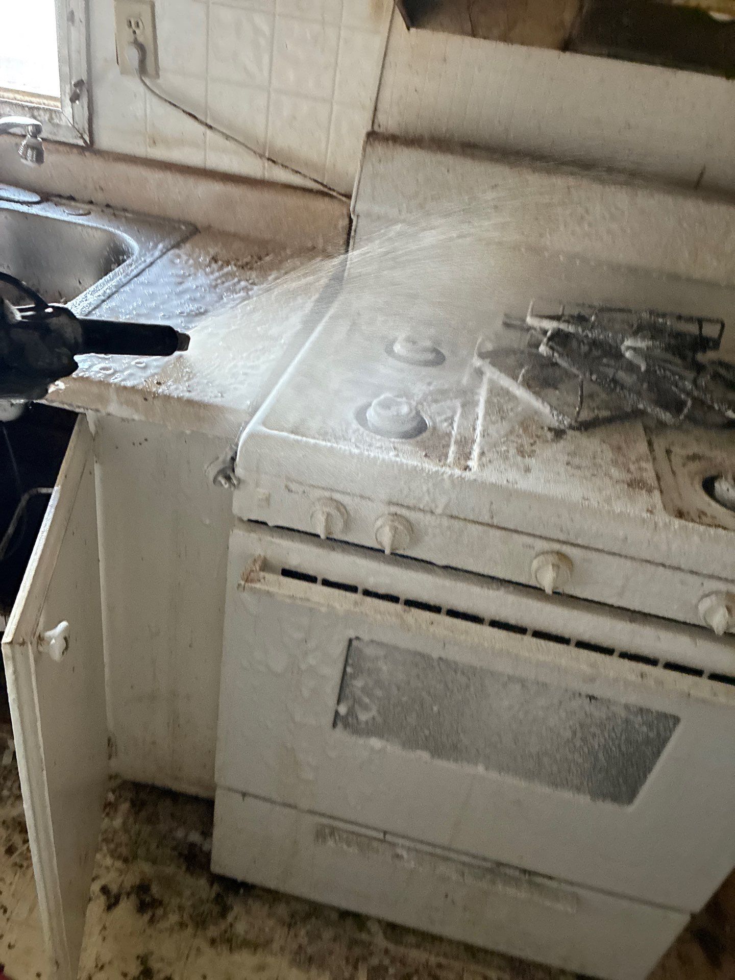 Project in Auburn by 911 Hazmat Cleanup 