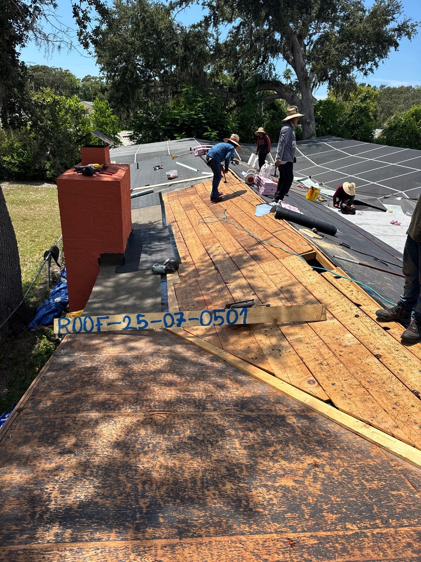 Project in New Port Richey 34652 by Mitchell Roofing Company LLC 