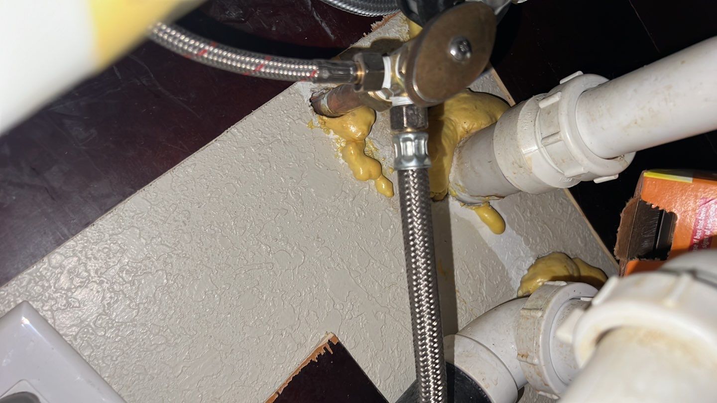 Toilet install and angel valves  by Plumbing Connect Systems LLC