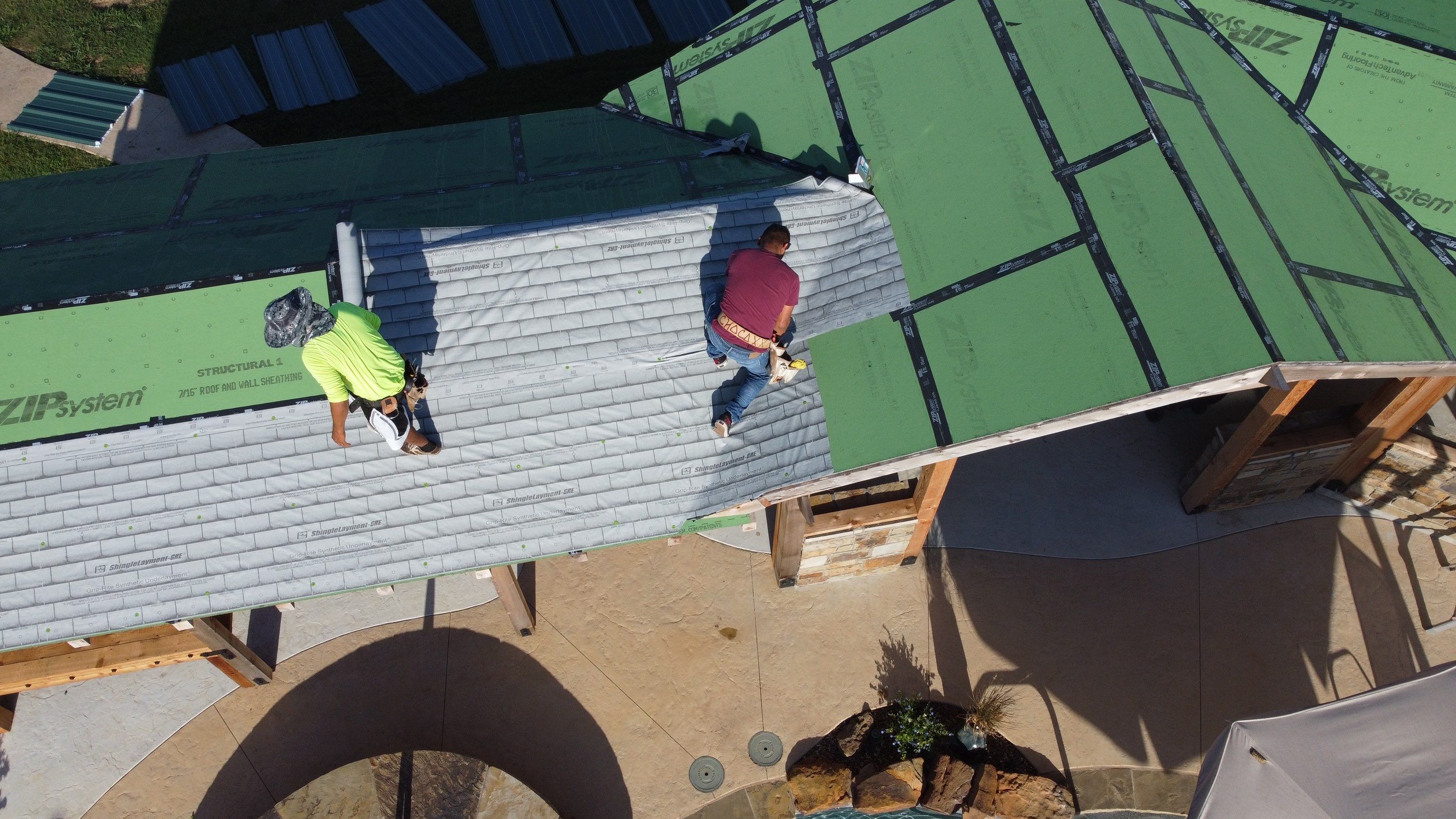Roofing a Small Paradise  by BANA Roofing and Solar Supply