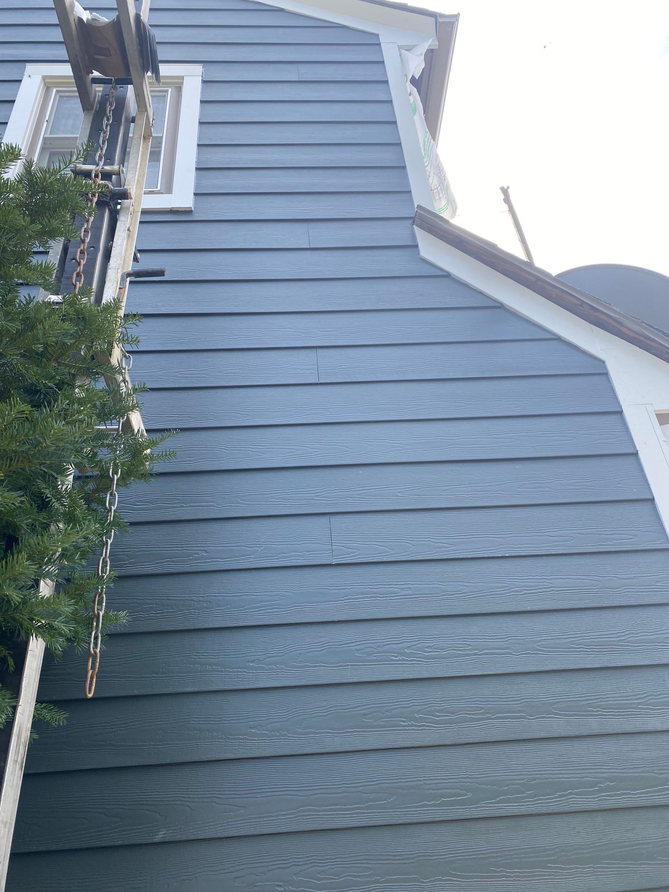Siding Installation using James Hardie Fiber Cement Lap Siding by Best Exteriors Inc