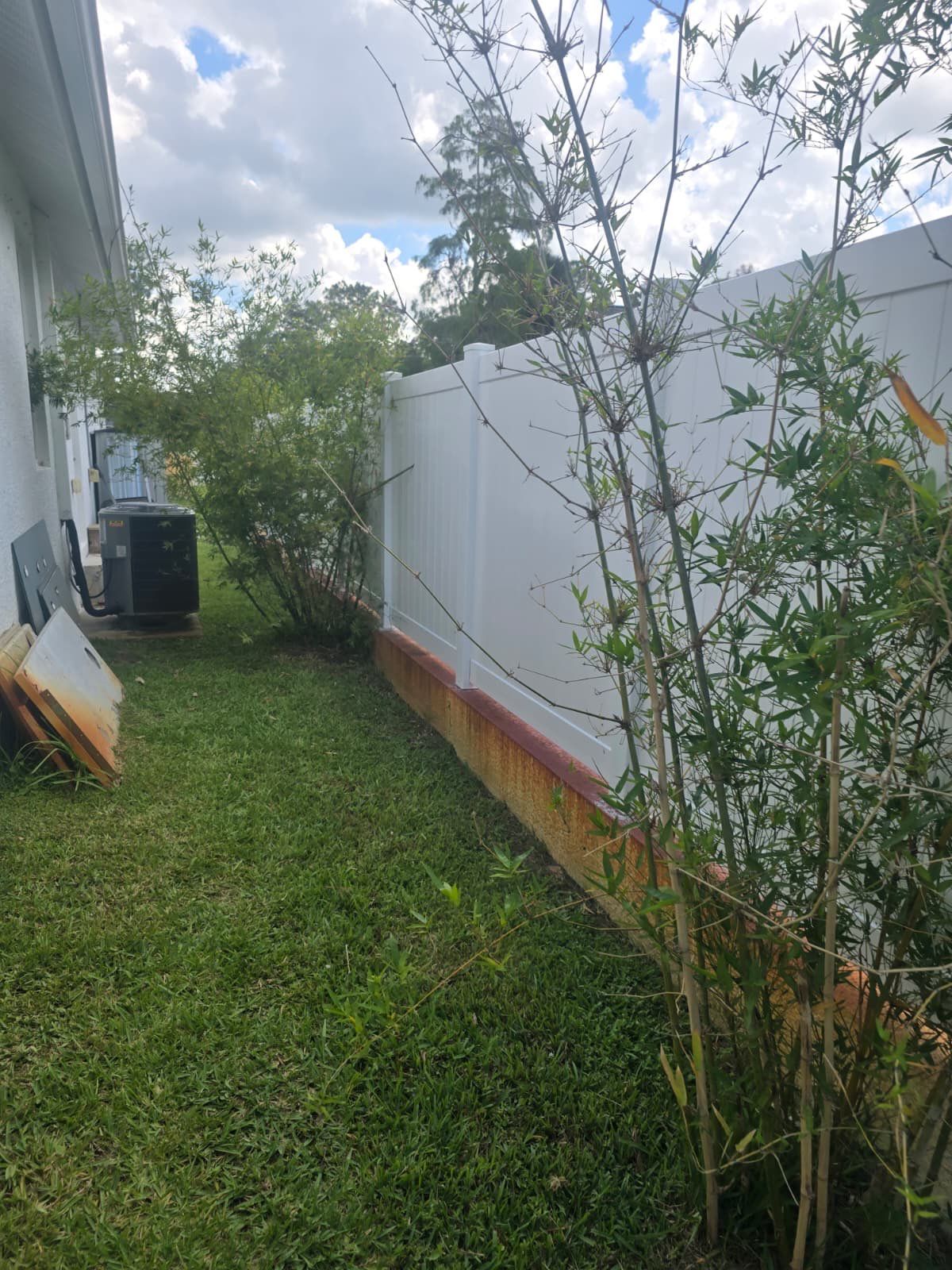 Vinyl Fence and Estate Gate in Naples by True Fence LLC