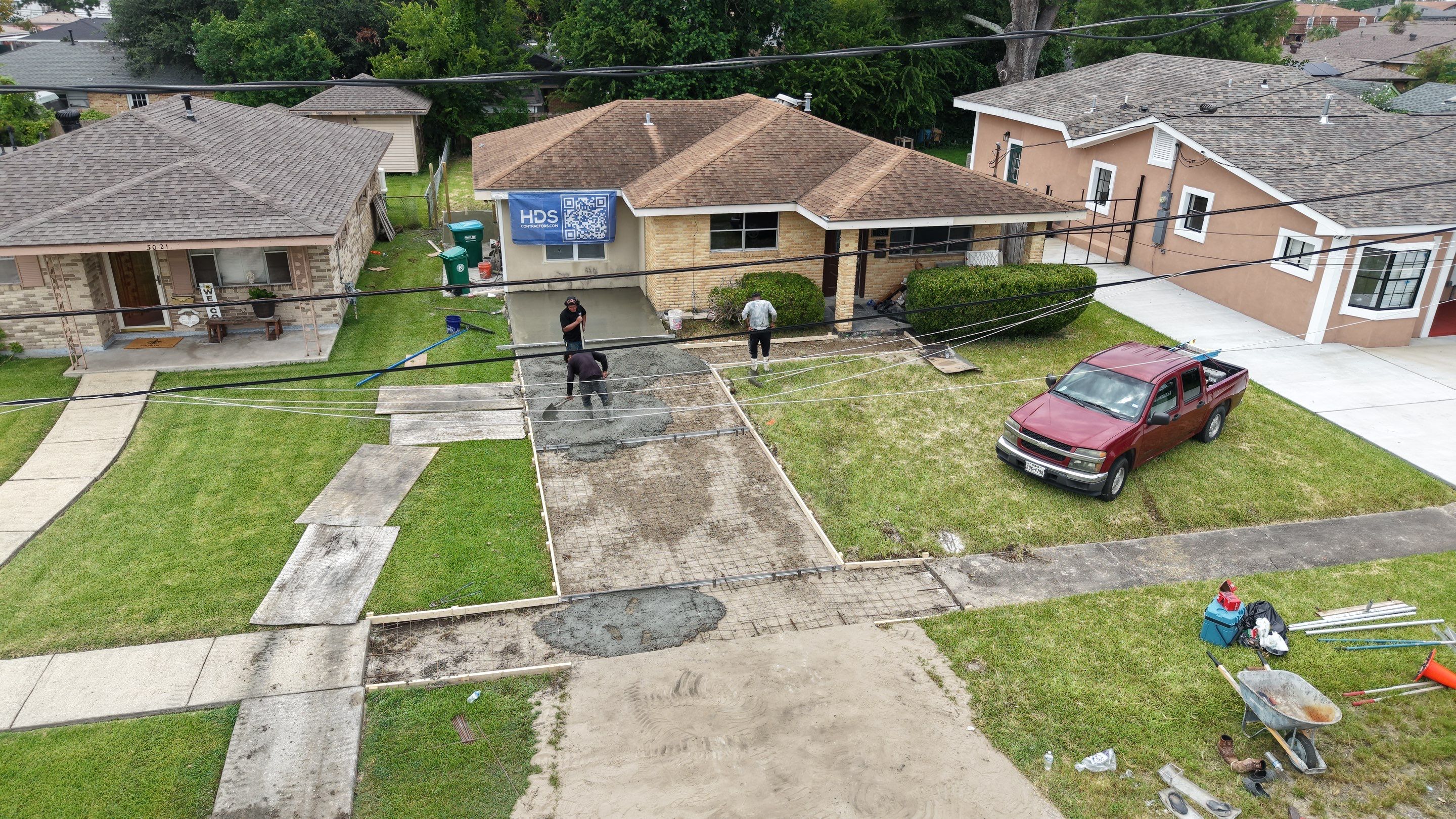 HDS Contractors - Concrete Installation in Kenner by HDS Contractors