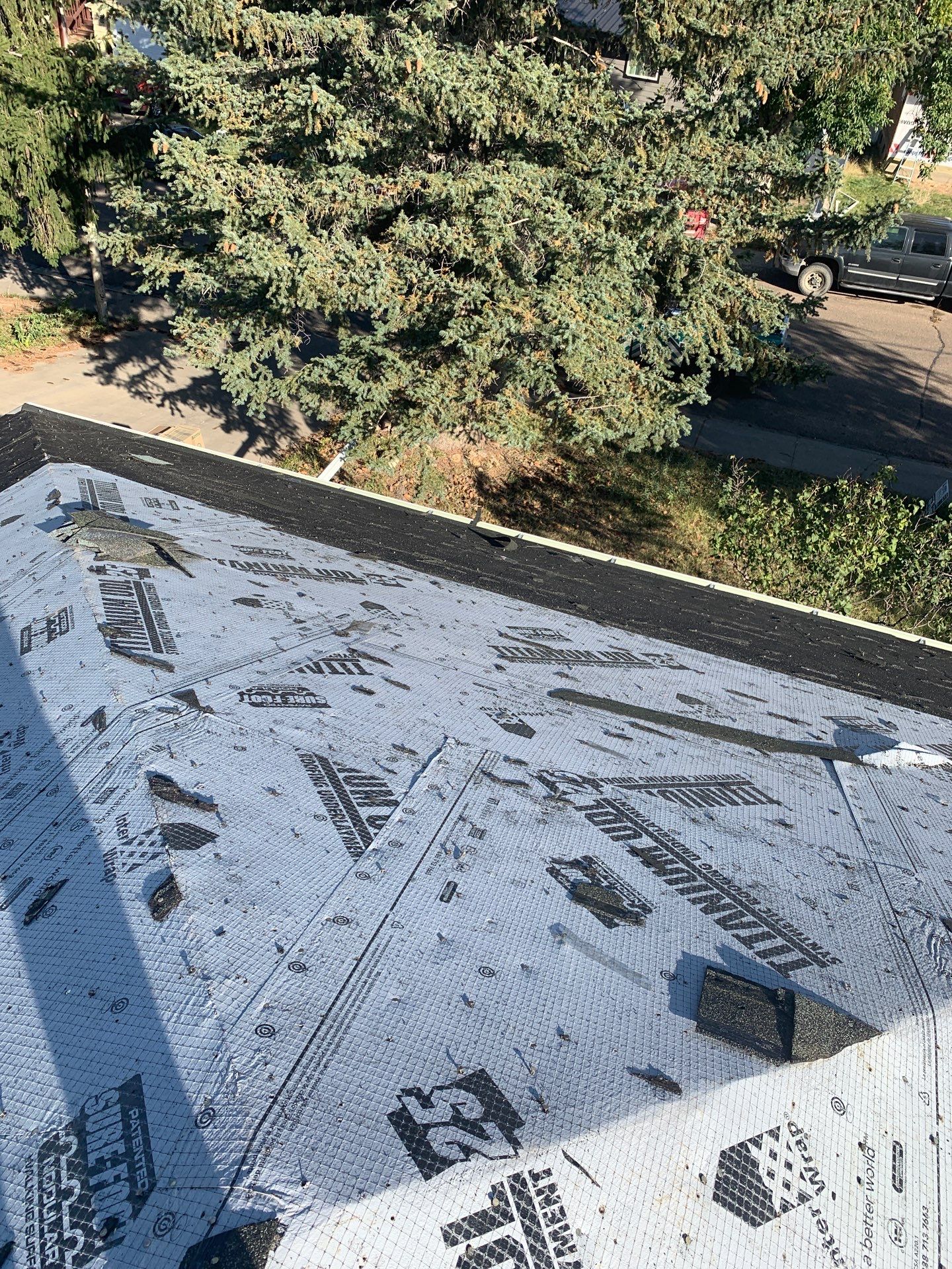Residential Re-roofing Project in Havre, Montana by swagg construction