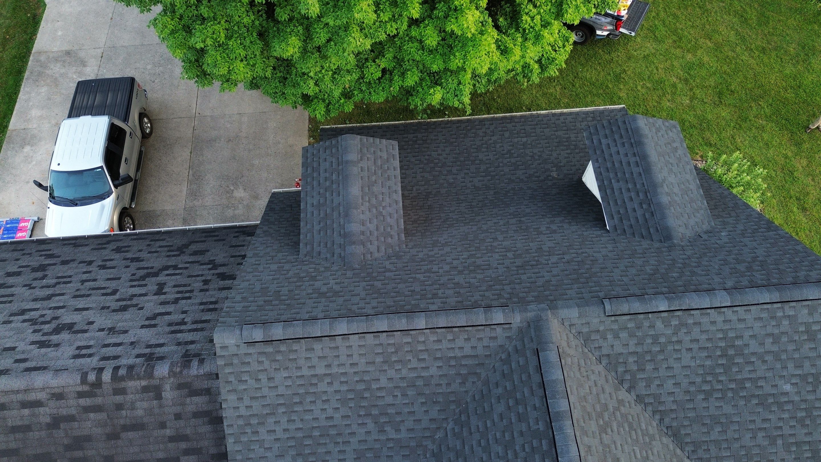Residential Roofing Installation using Timberline HDZ Shingles - Charcoal by RoofX 