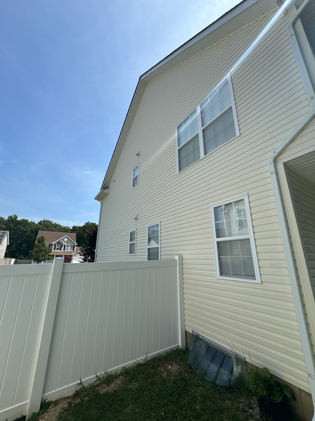 Residential Cleaning using House SoftWash by SJ Exterior