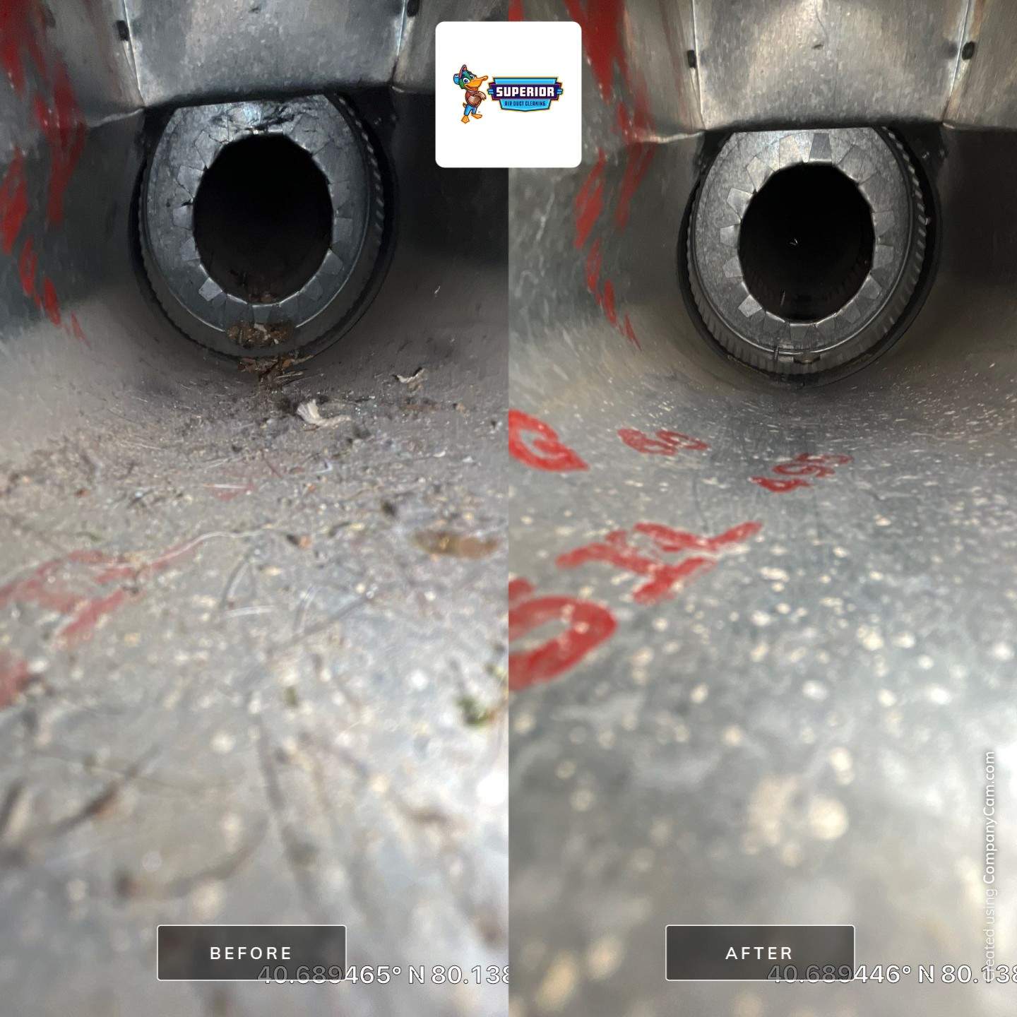 Air Duct Cleaning With a Vacuum Truck in Cranberry Township, PA by Superior Air Duct Cleaning