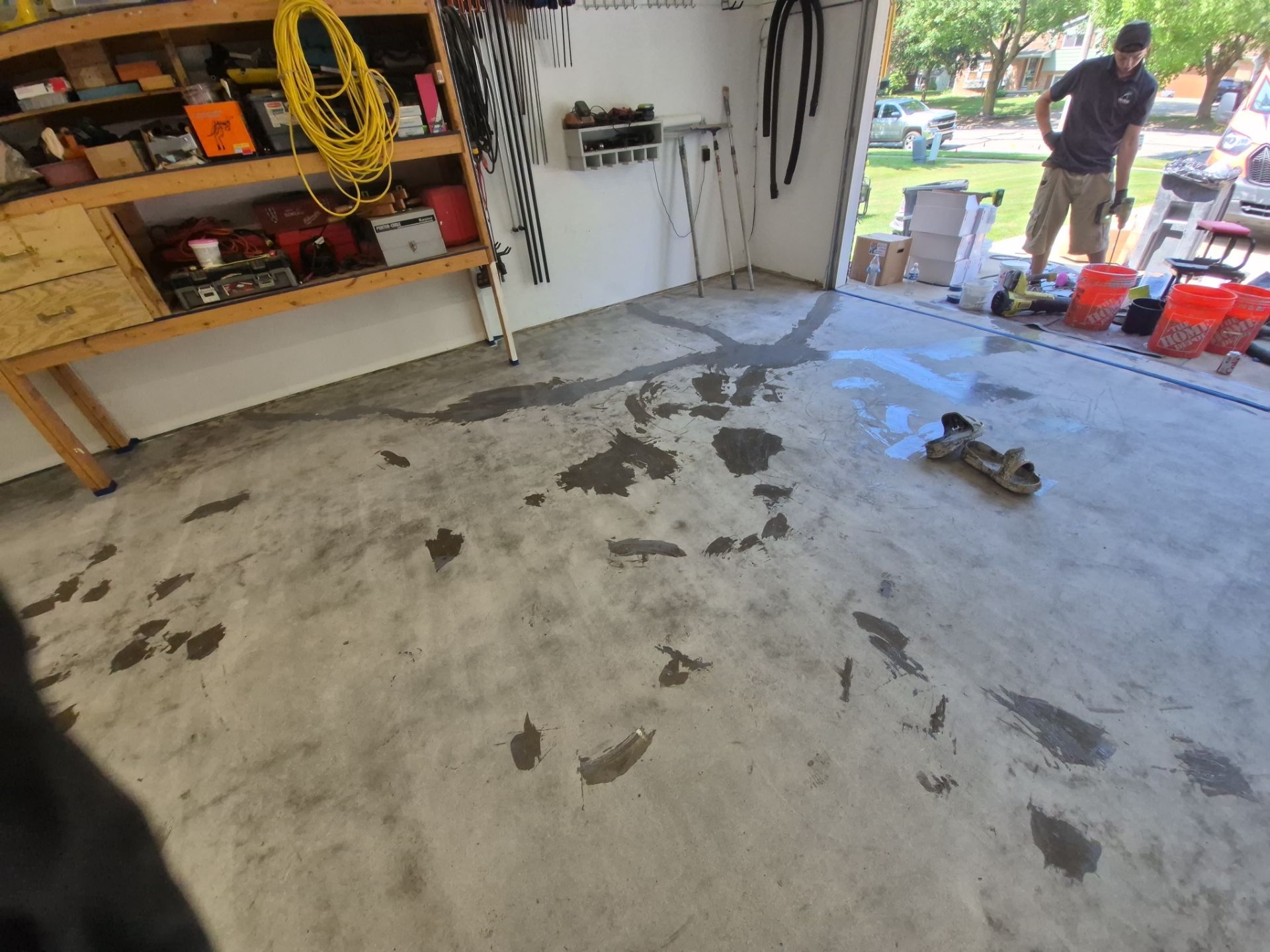 Project in Midland by Wise Coatings of Central Michigan